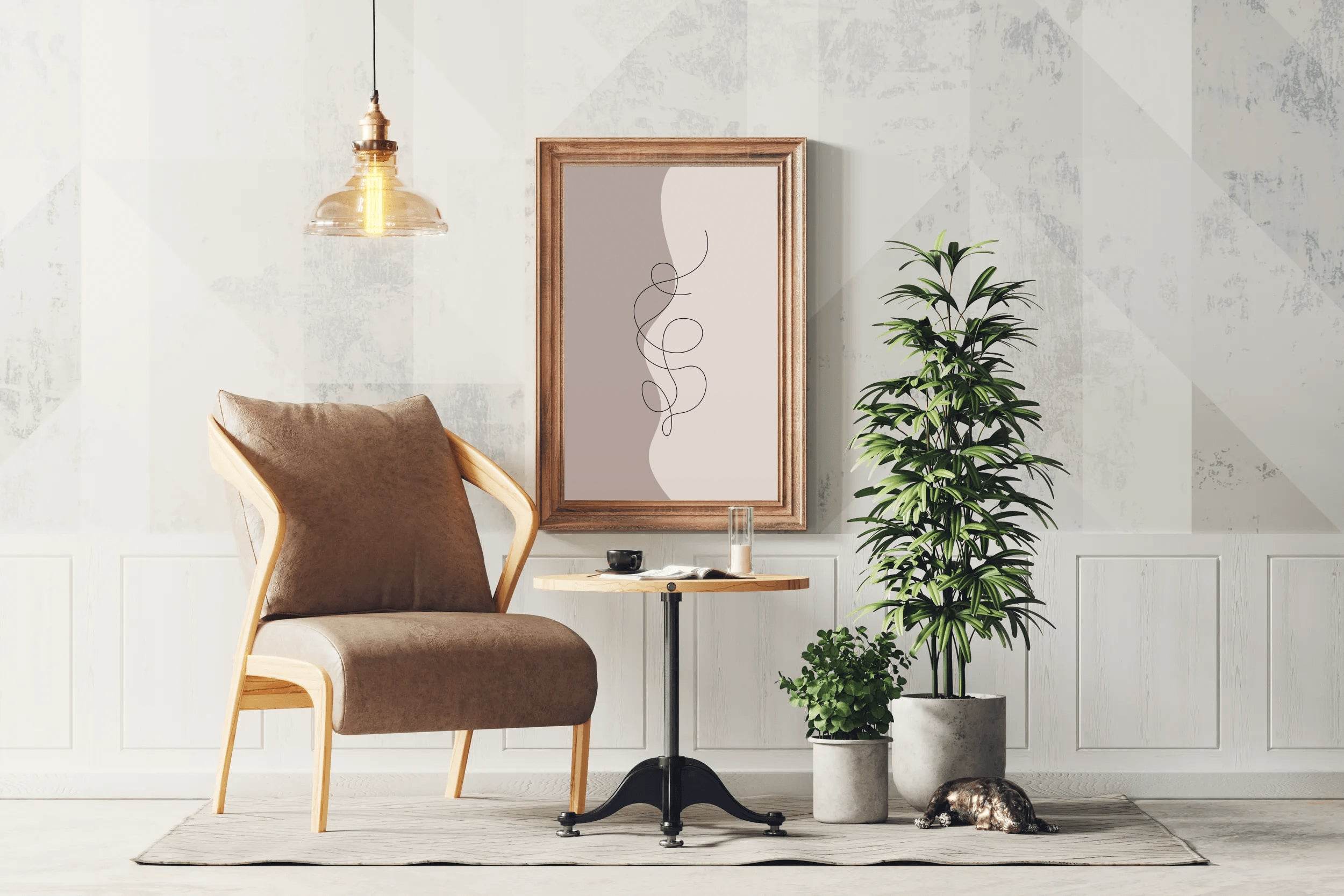 Boho Lines Poster Wall Art - beink online art store