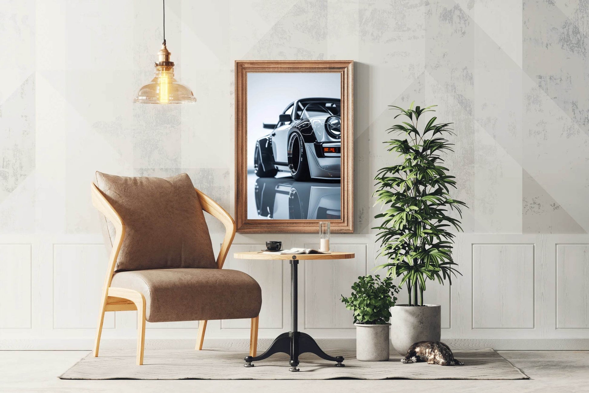 Porsche 911 Sport Widebody Wall Art - beink online art store
