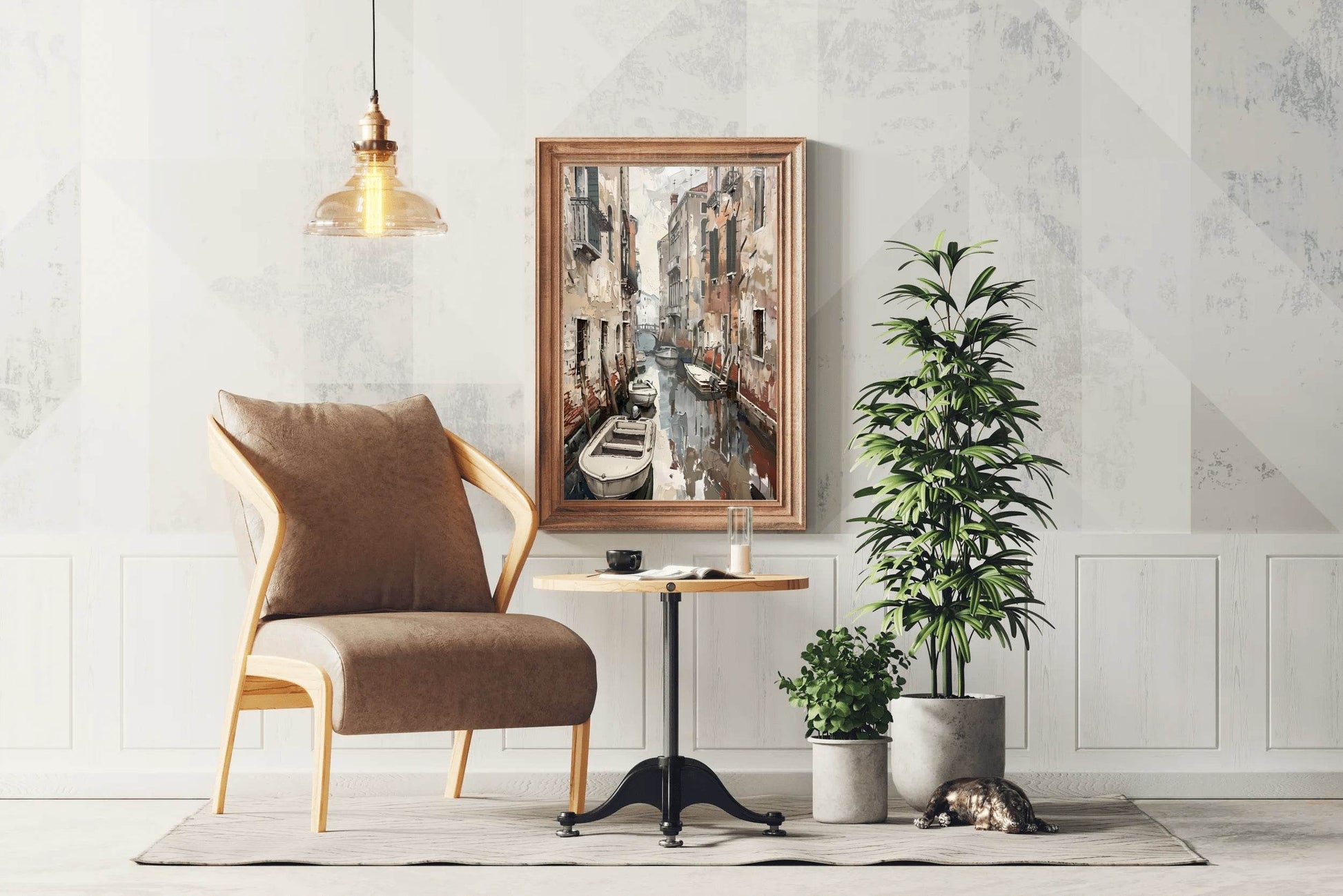 Painting The Streets Of Venice Wall Art - beink online art store