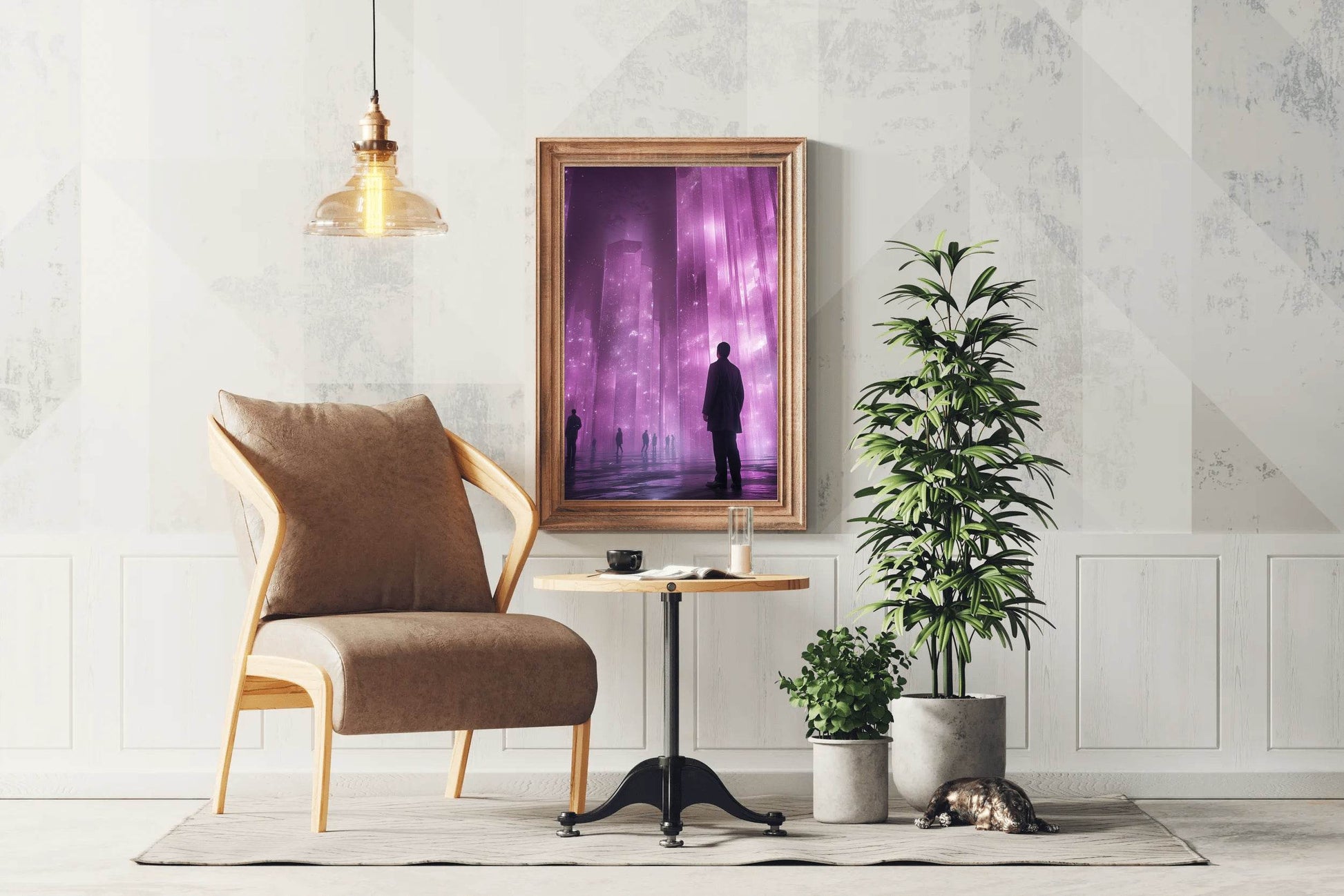 Bright Pink Wall Art - beink online art store