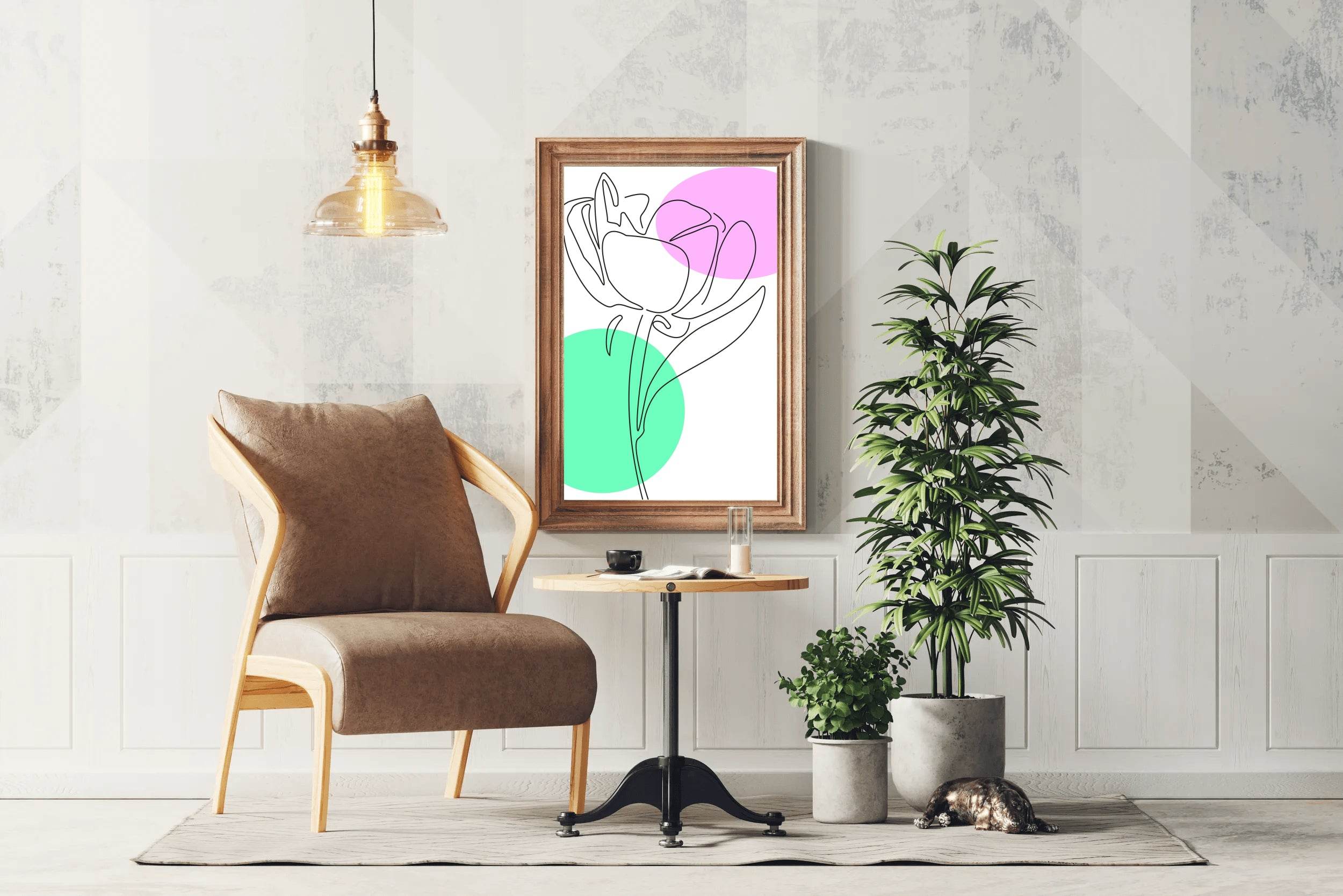 Painting Beautiful Rose Wall Art - beink online art store
