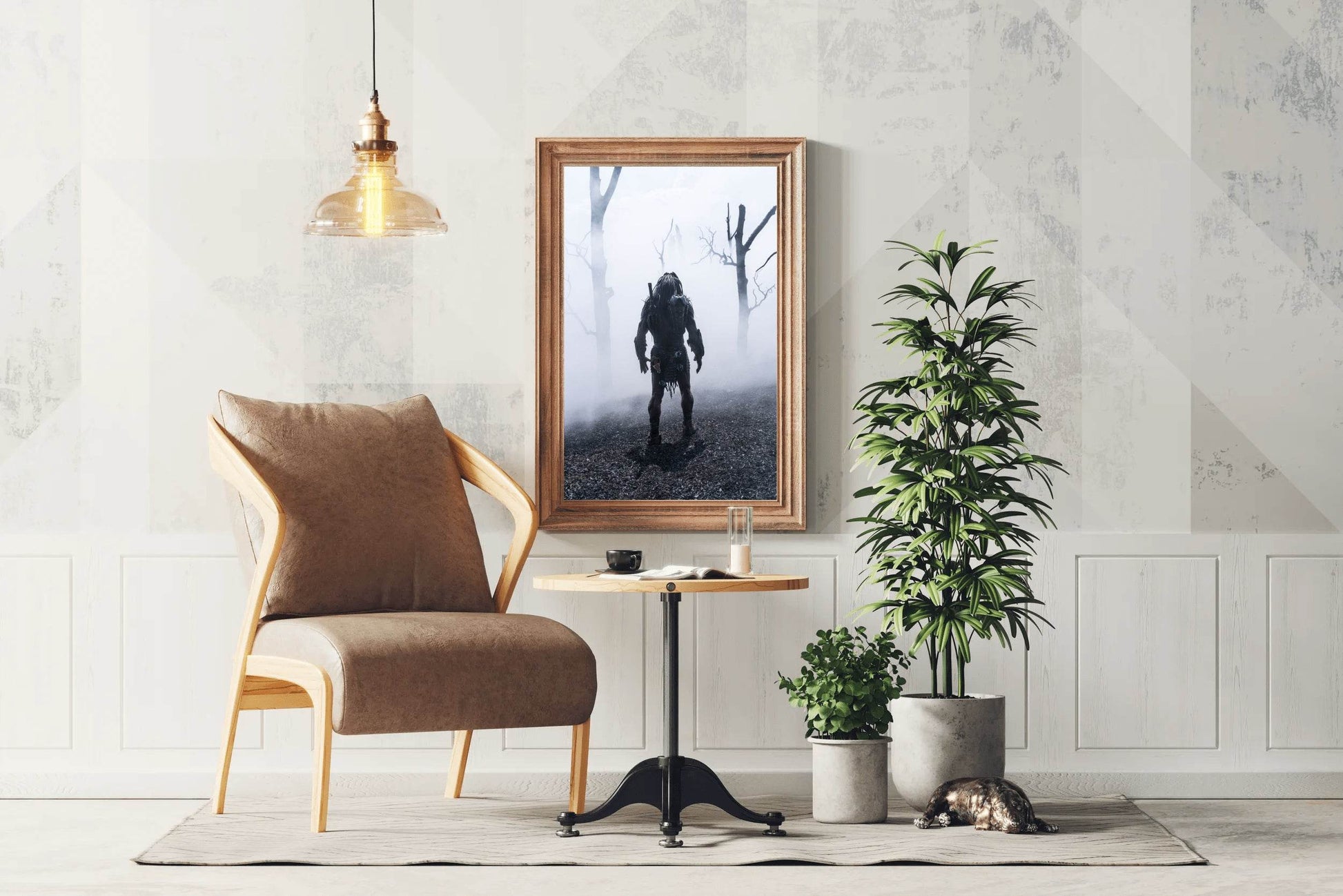 Prey Character in Woods Wall Art - beink online art store