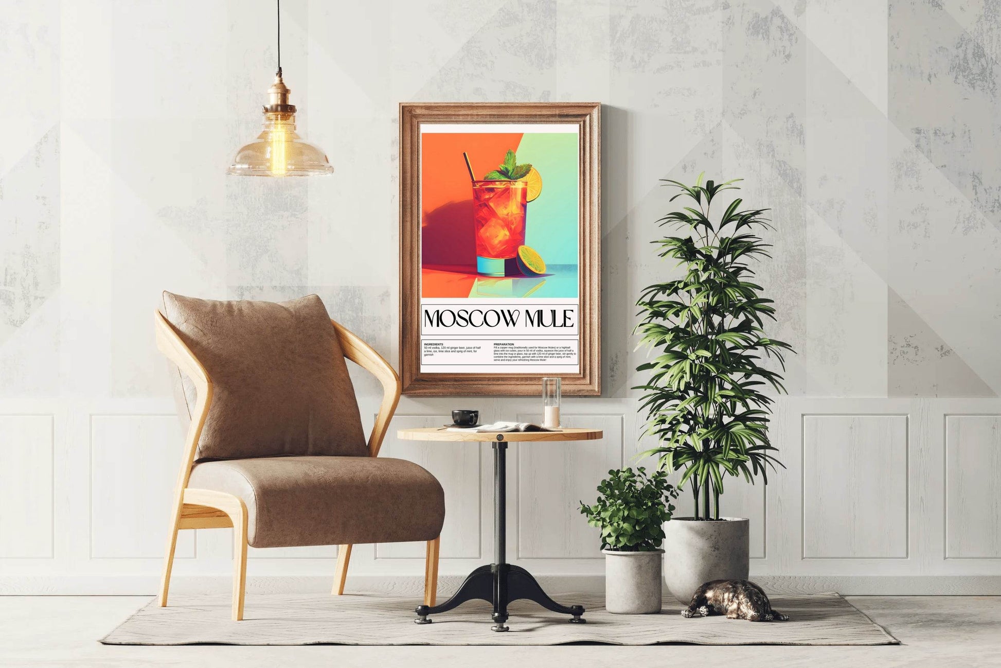 Classic Moscow Mule Wall Art - beink online art store