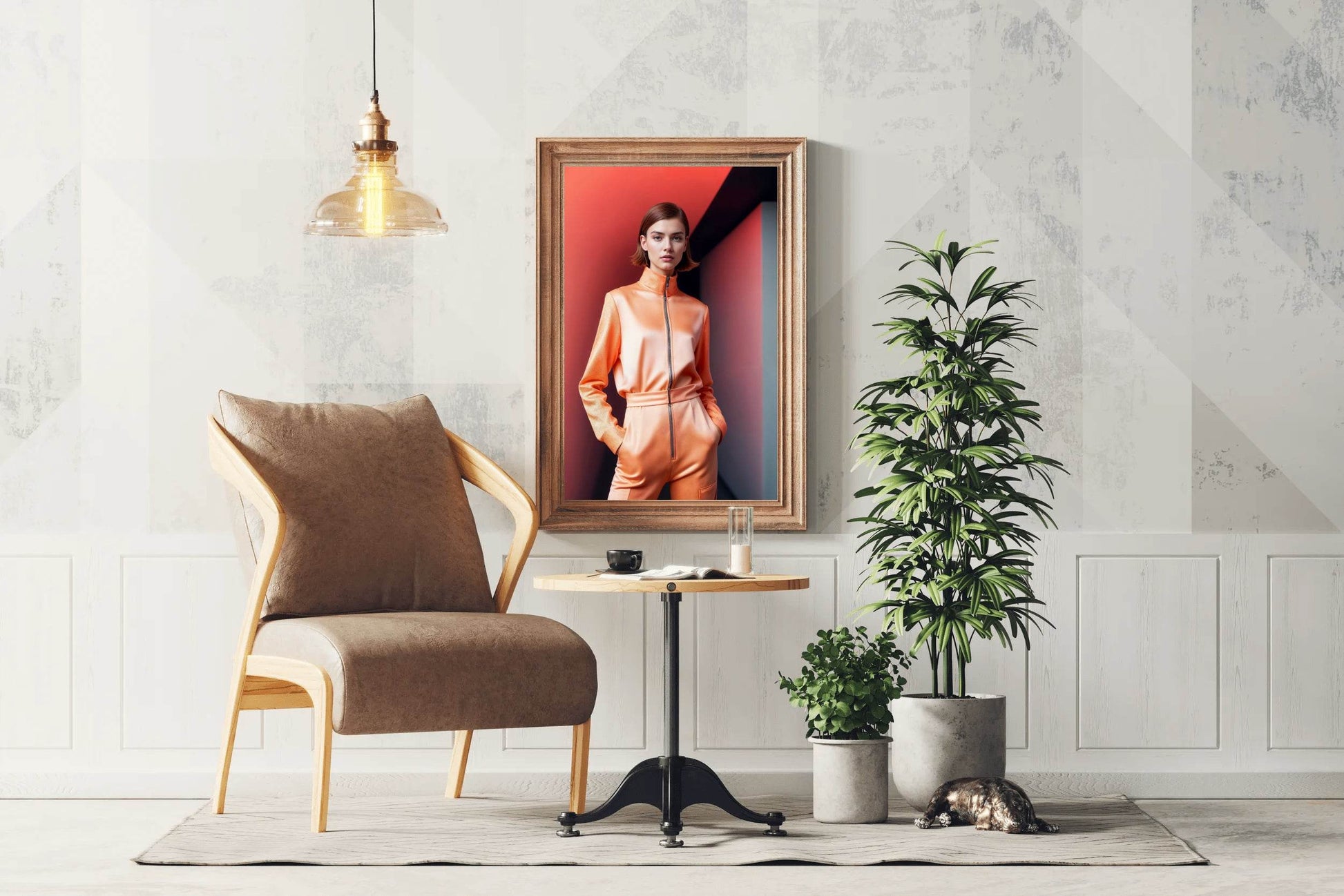 Capri Pants Jacket Wall Art - beink online art store