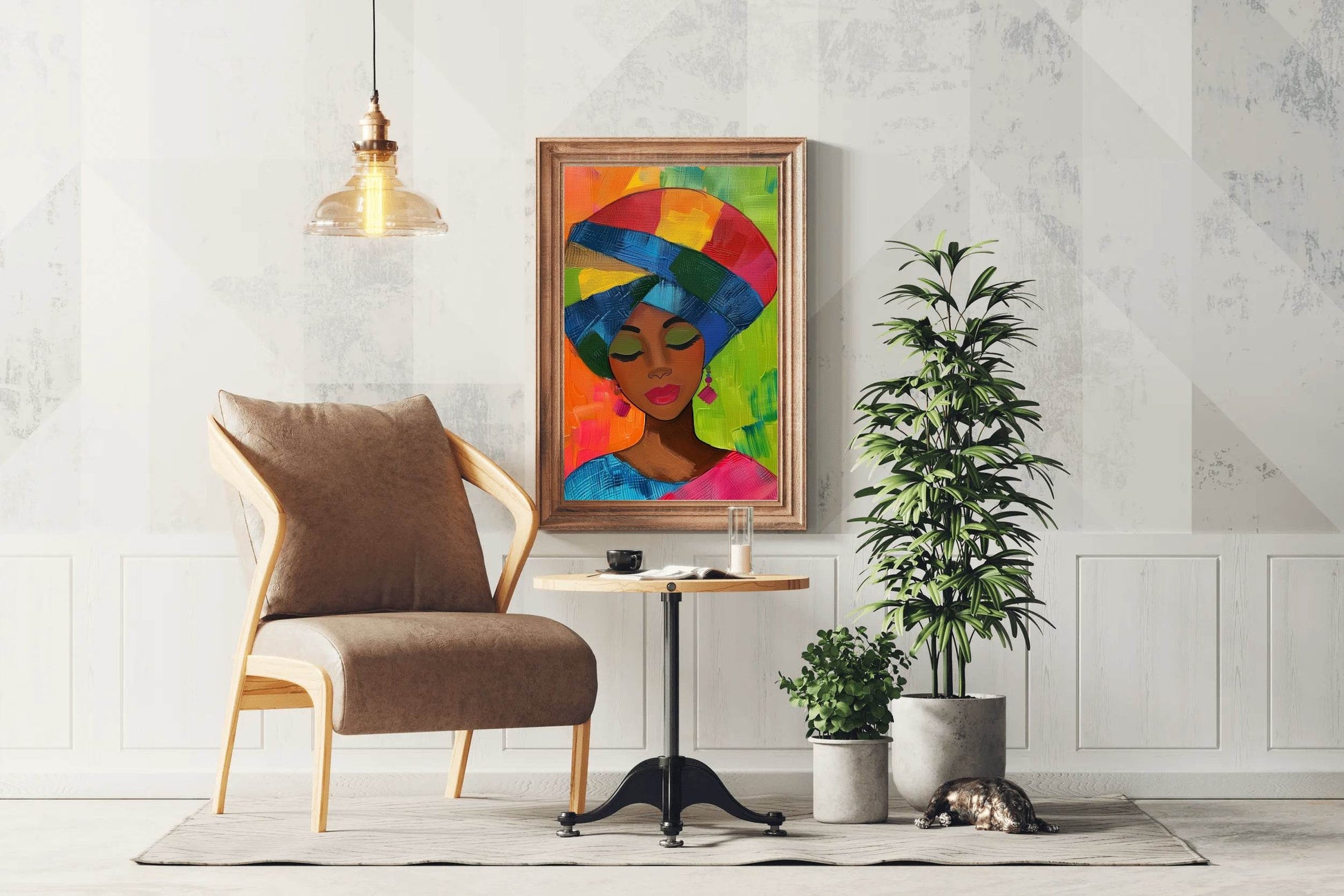 Turban African Wall Art - beink online art store