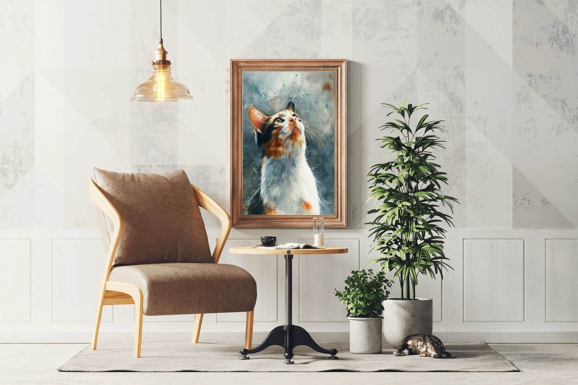 Cat Painted Picture Wall Art - beink online art store