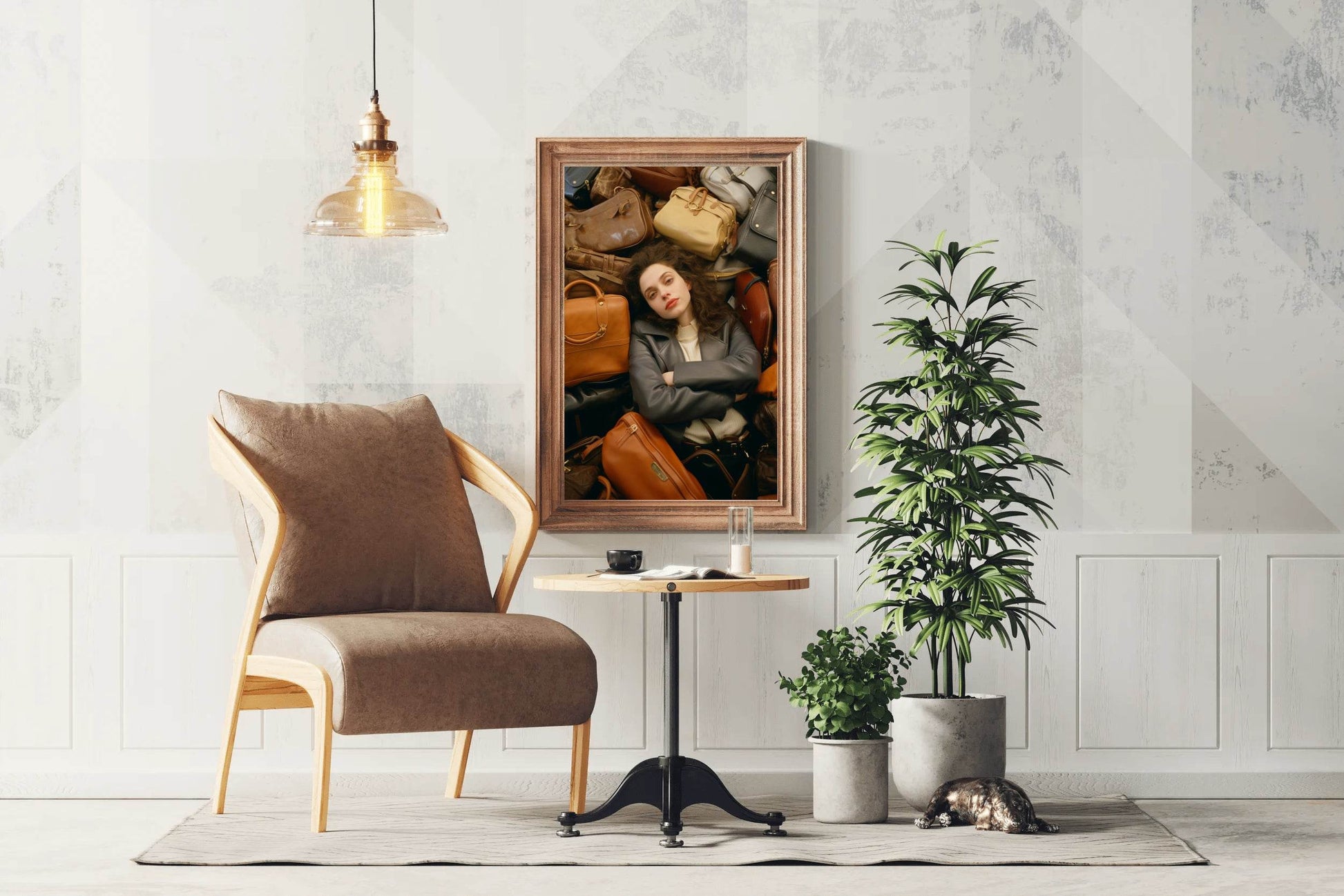 Bag Sale Advertisement Wall Art - beink online art store