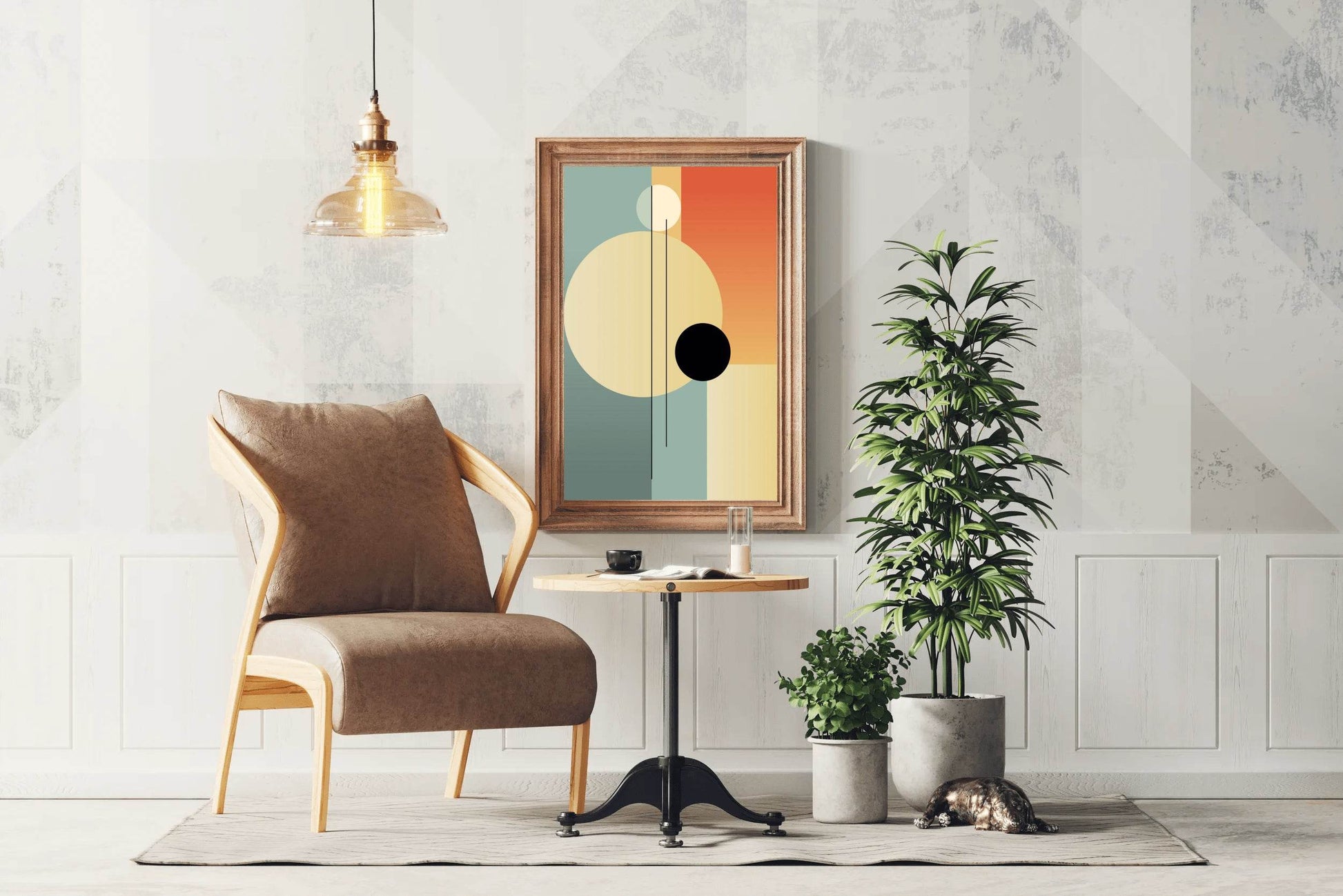 Creative Wallpaper Abstract Wall Art - beink online art store
