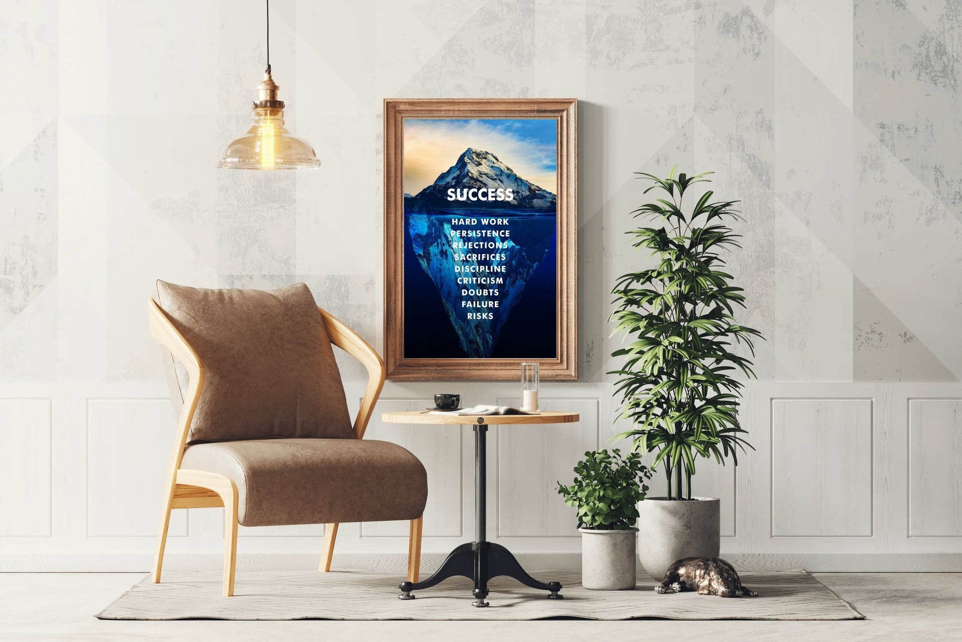 Success Path Motivational Wall Art - beink online art store
