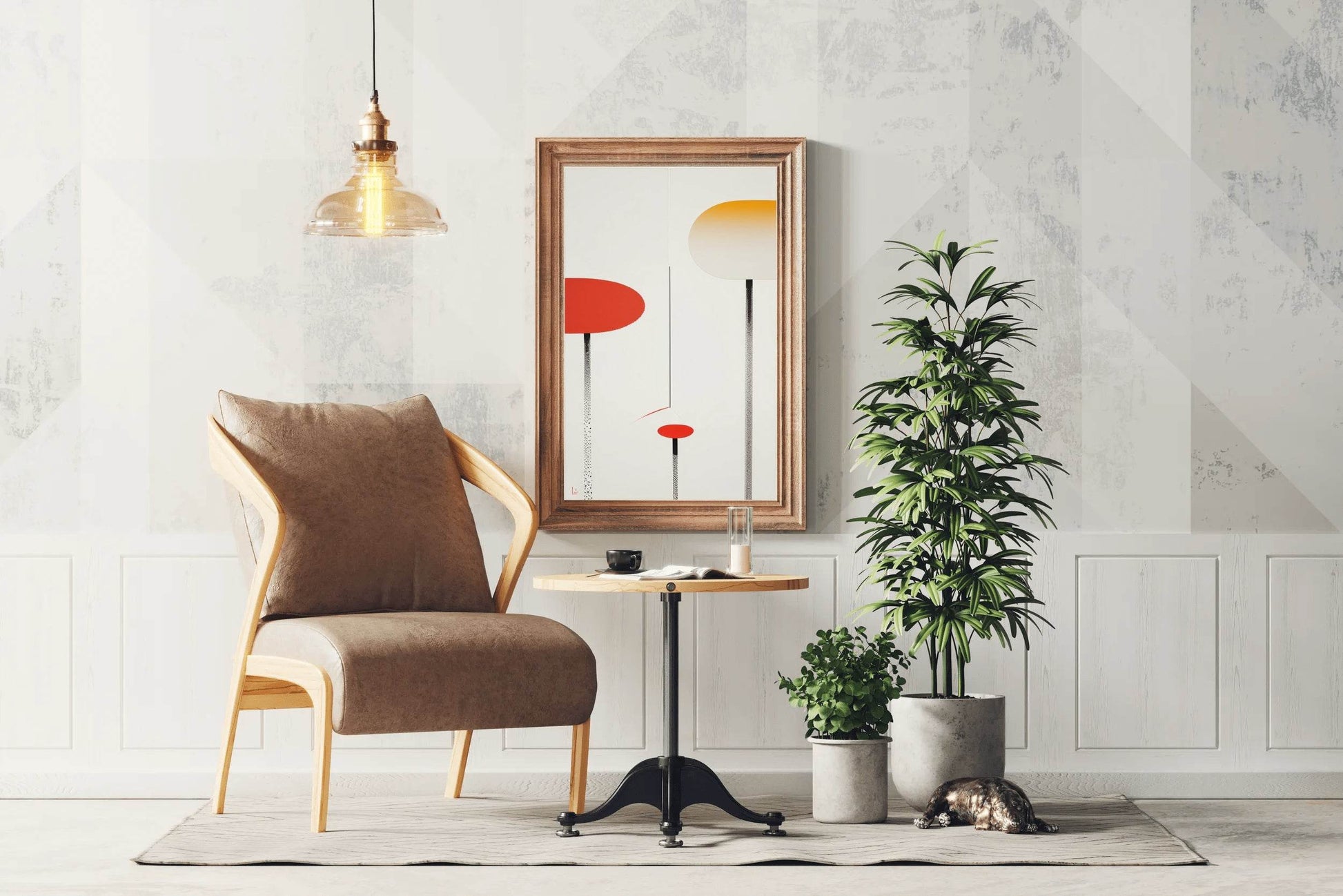 Creative Thinking Abstrat Wall Art - beink online art store