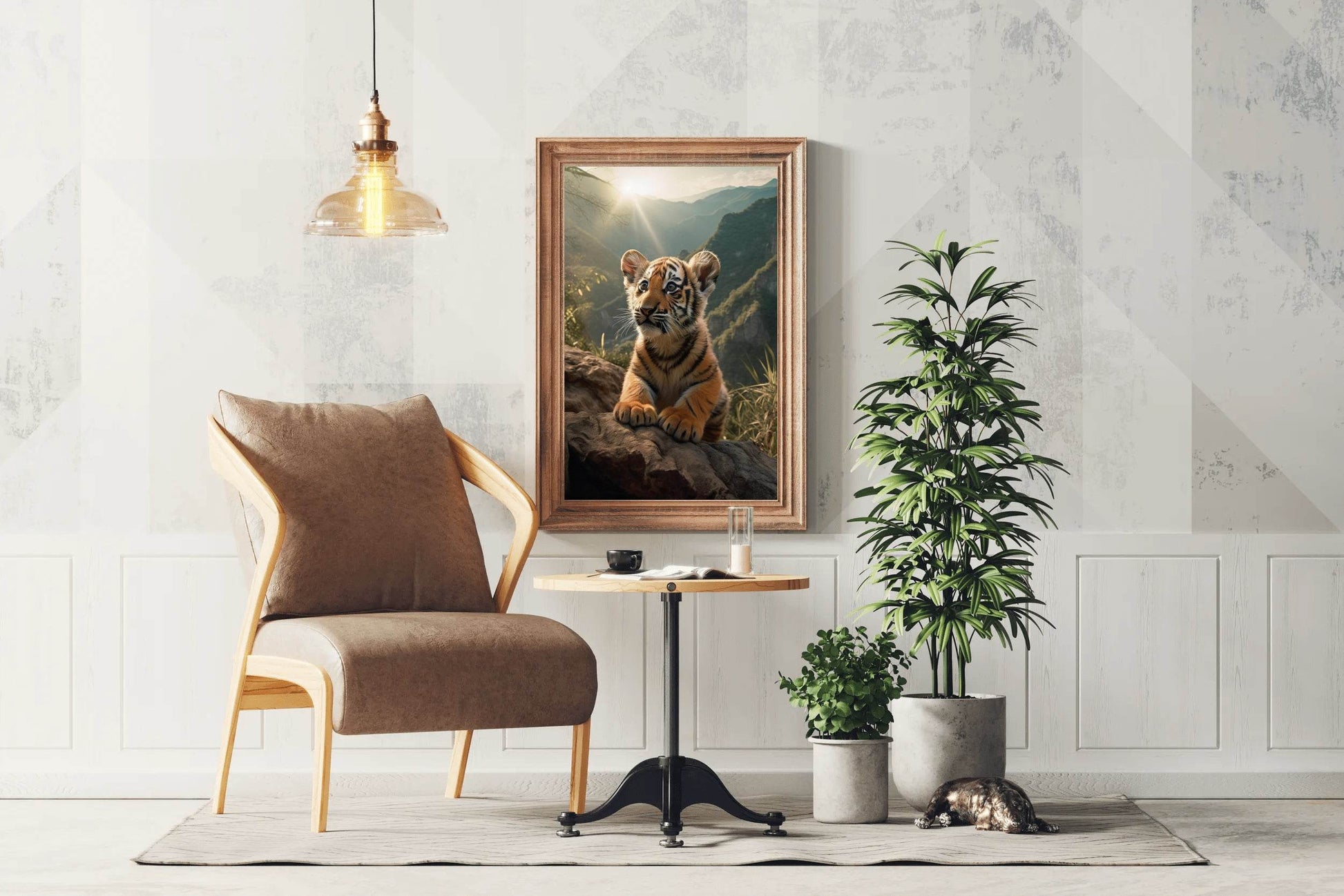 Bengal Tiger Animal Wall Art - beink online art store