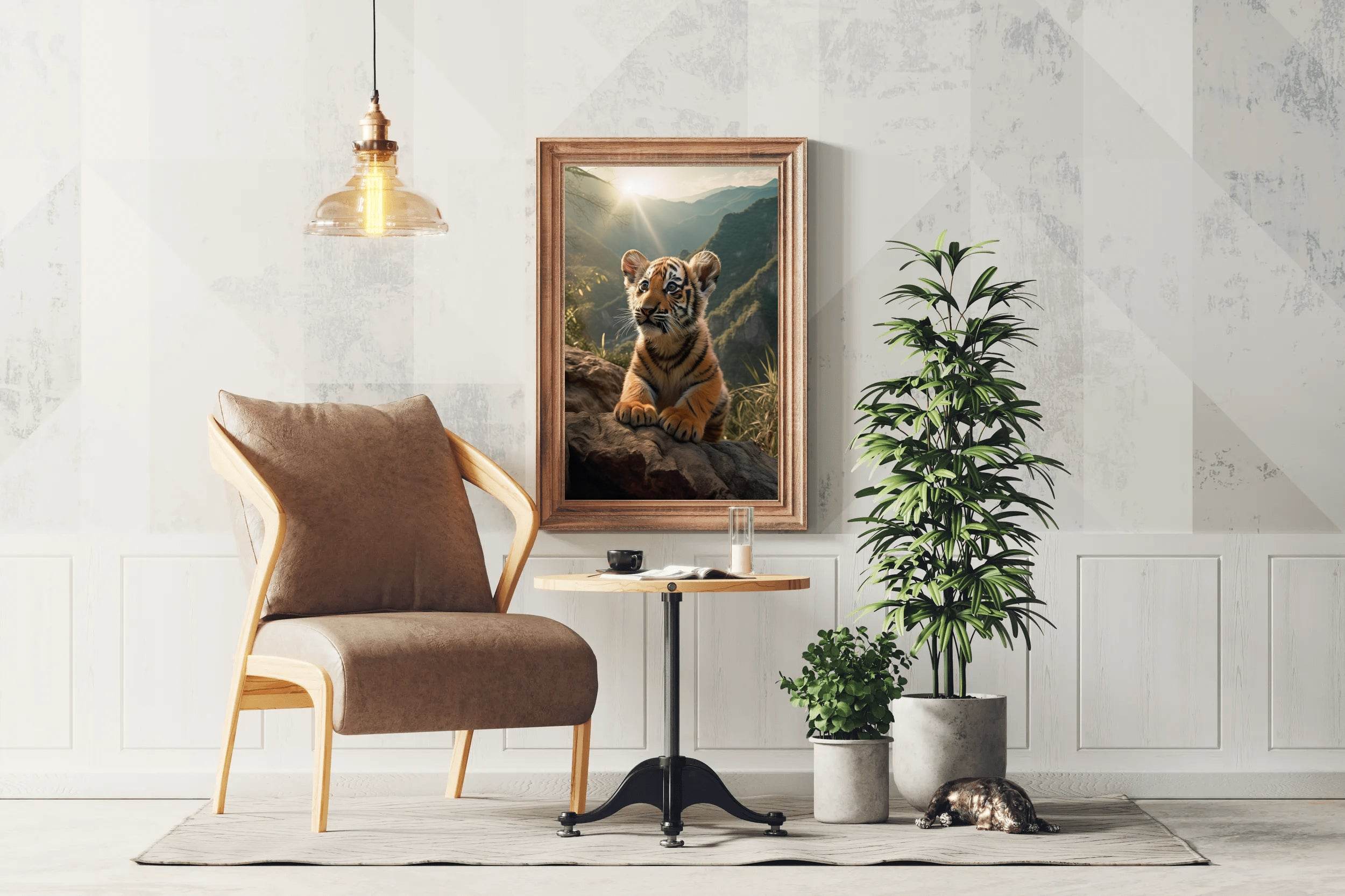 Bengal Tiger Animal Wall Art - beink online art store