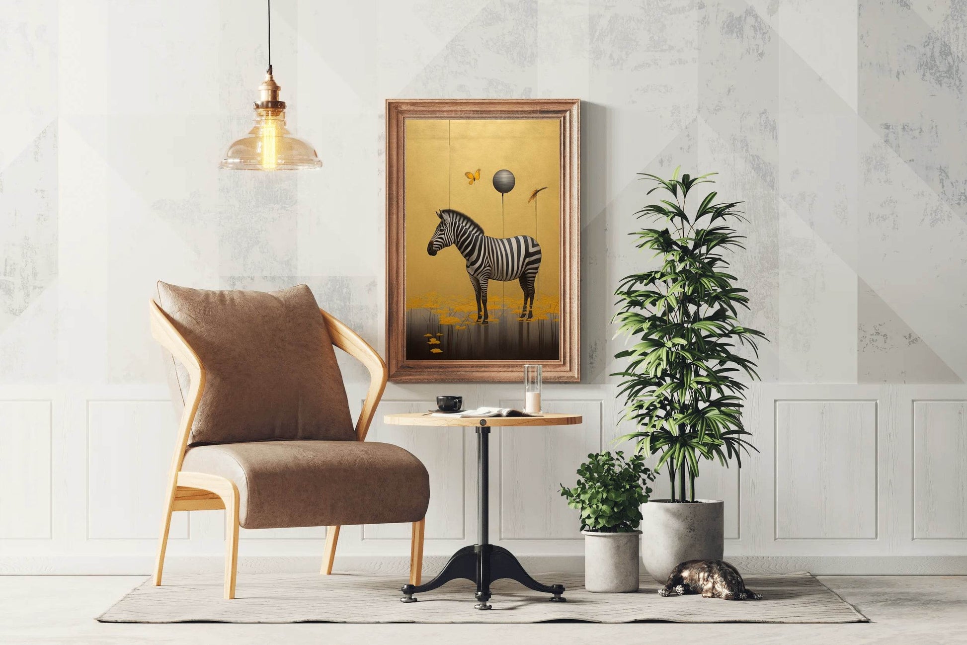 3D Painting of Zebra Animal Wall Art - beink online art store