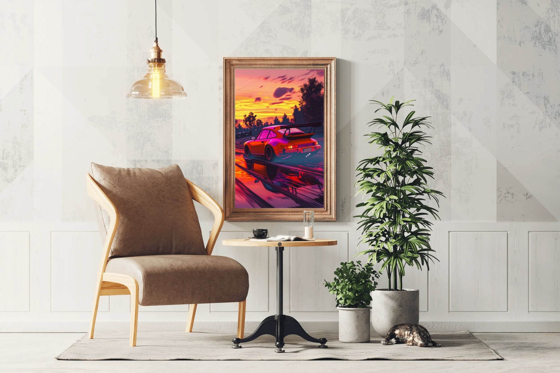 Porsche 911 Captivating Wall Art - beink online art store