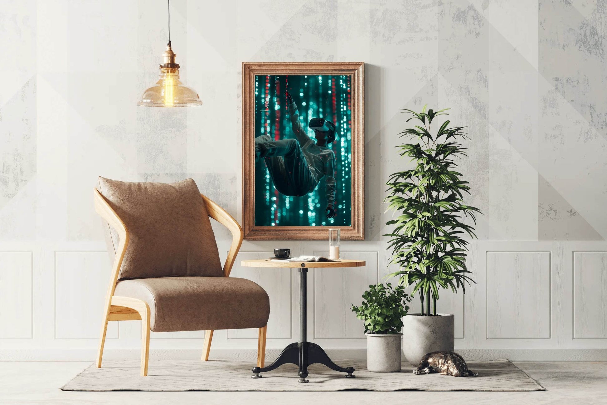 Matrix Virtual Reality Wall Art - beink online art store