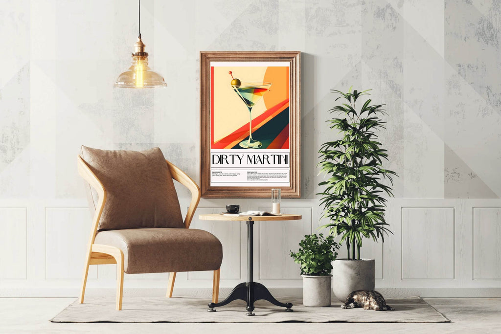 Dirty Martini Wall Art - beink online art store