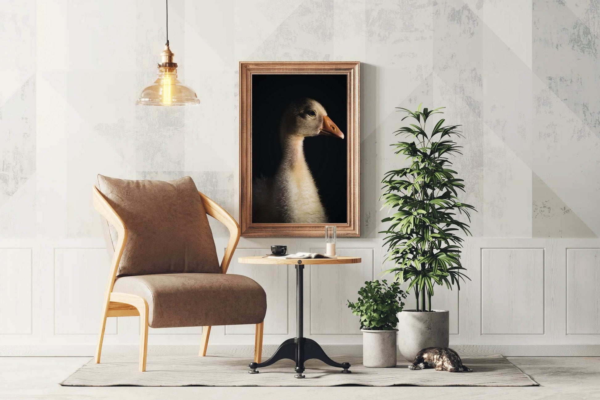 Domestic Goose Wall Art - beink online art store