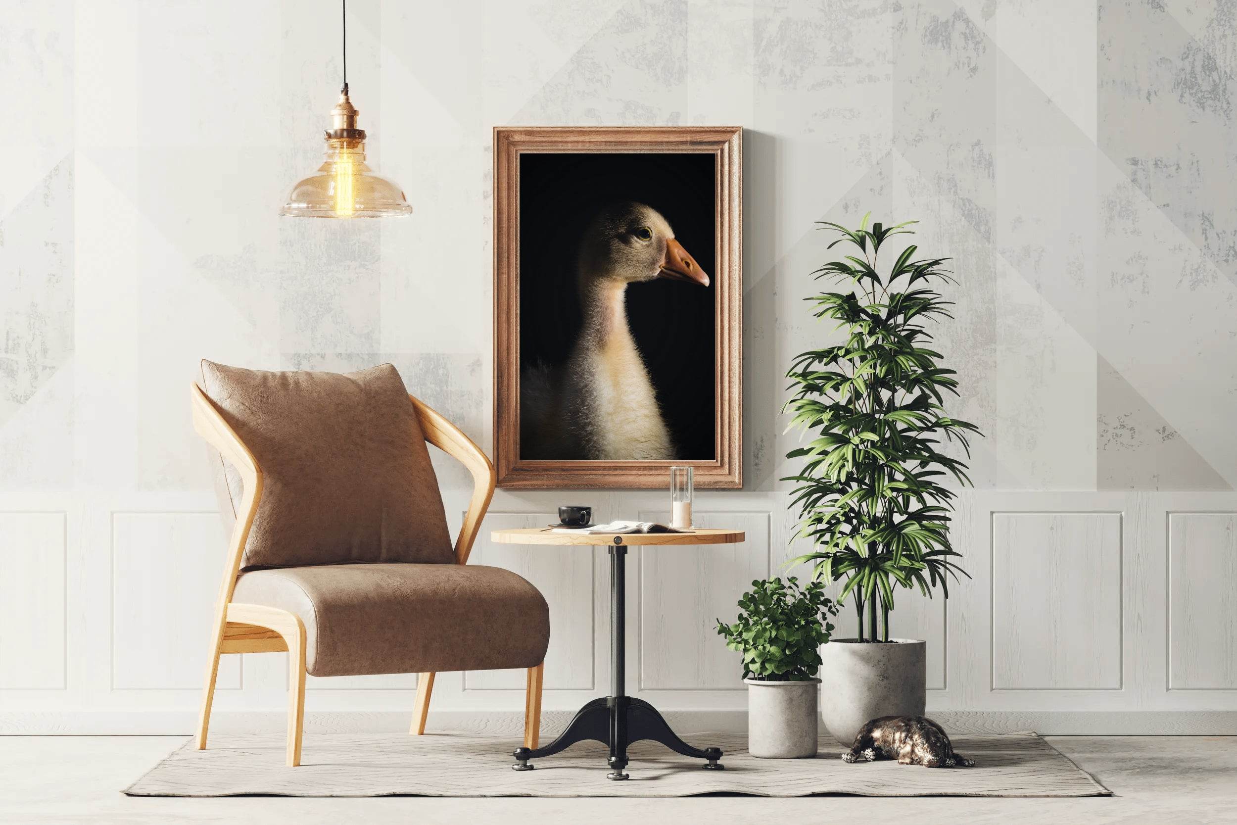 Domestic Goose Wall Art - beink online art store