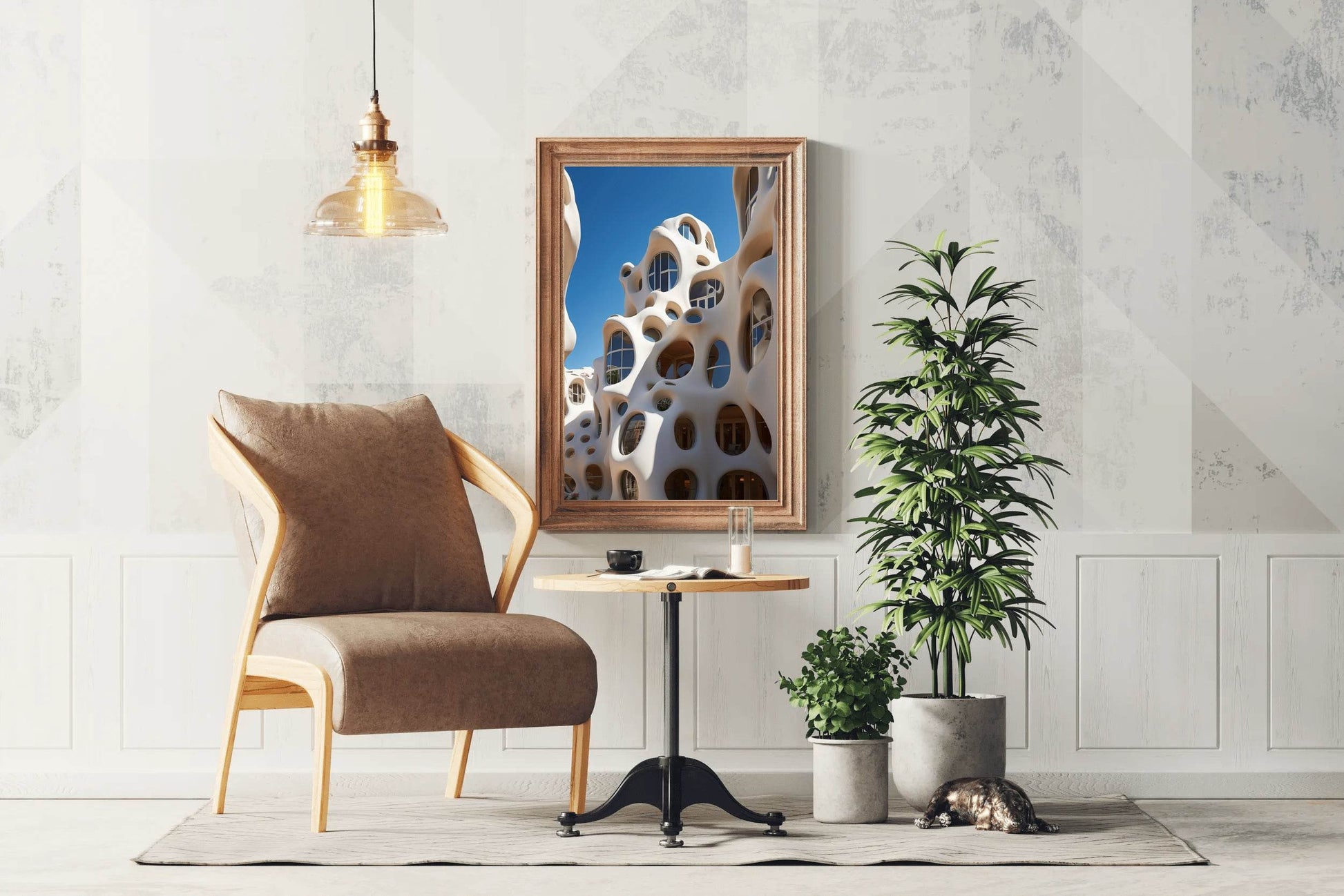 Stacked Houses In South Wall Art - beink online art store