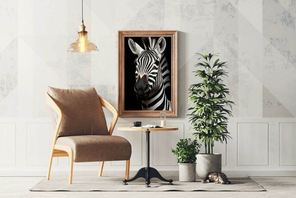 Zebra Animal Wall Art - beink online art store
