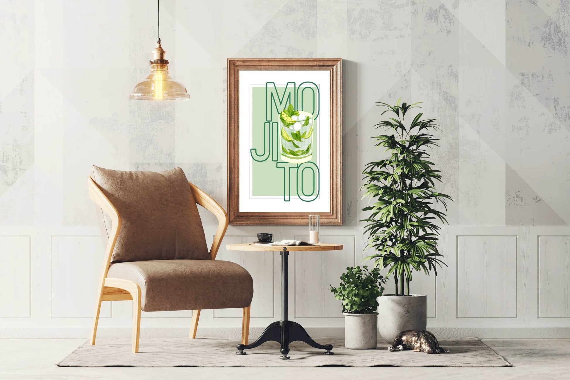 Sparkling Mojito Wall Art - beink online art store