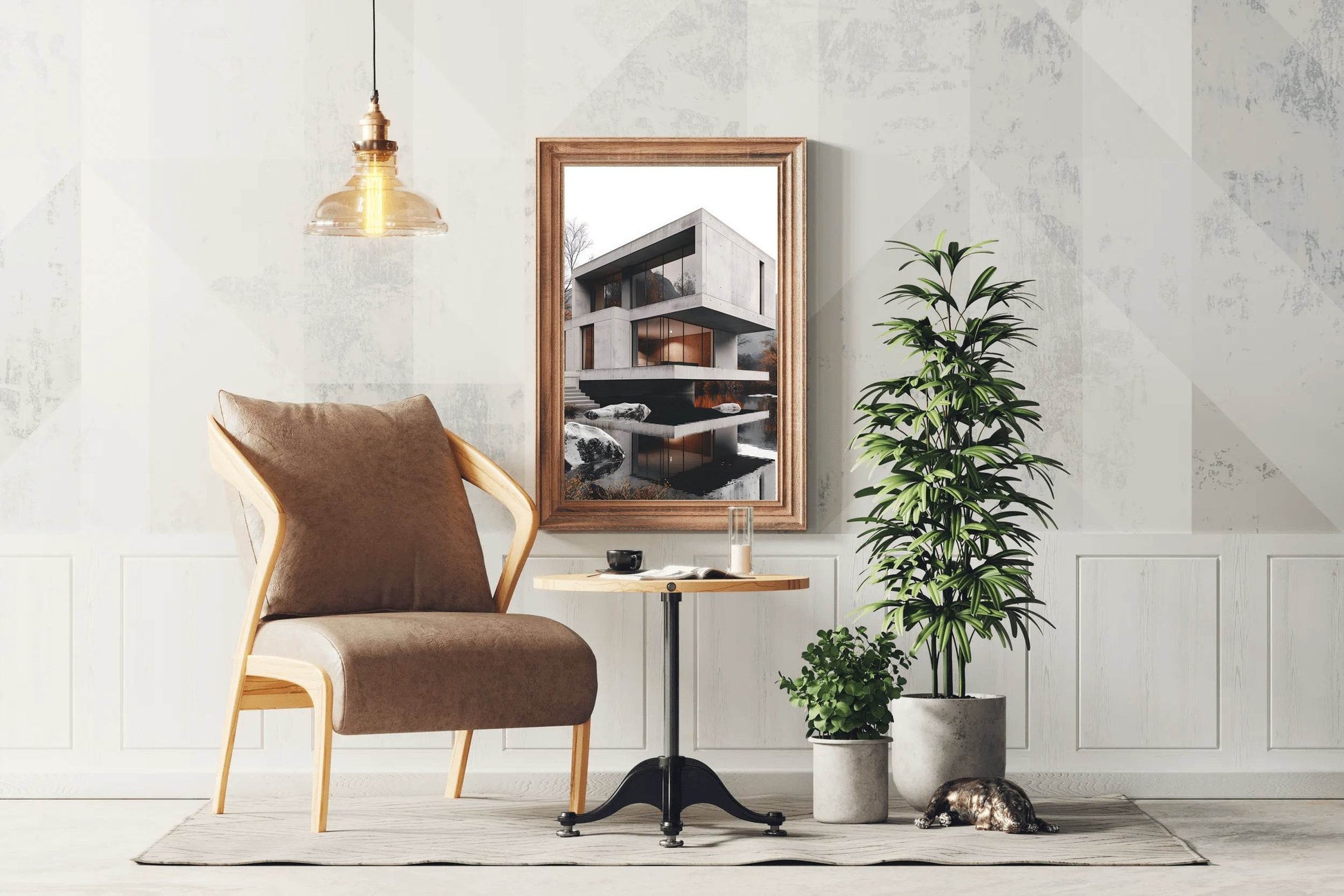 Luxury Terraced House Wall Art - beink online art store