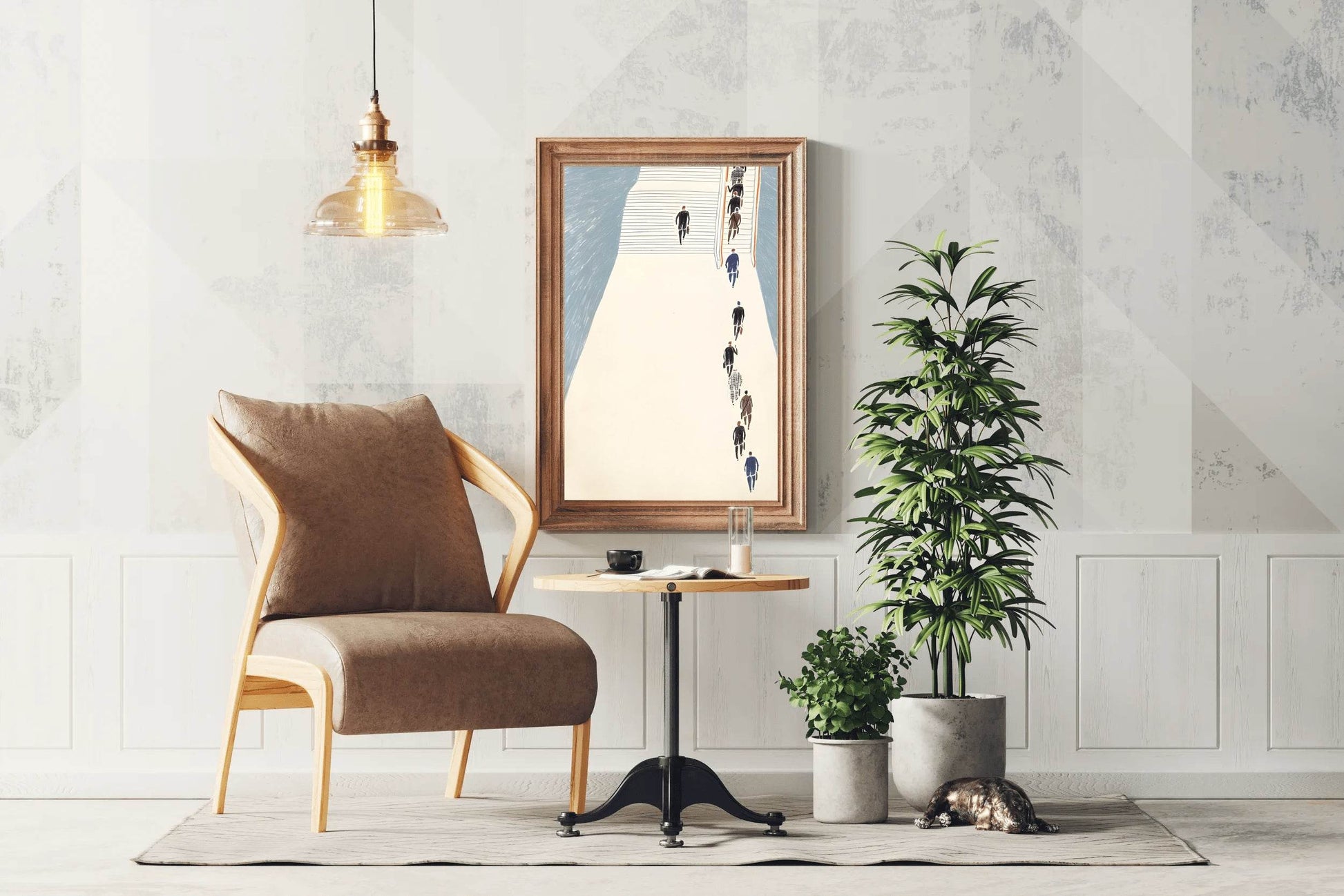 Endless Staircase - Sense of Daily Routine Wall Art - beink online art store