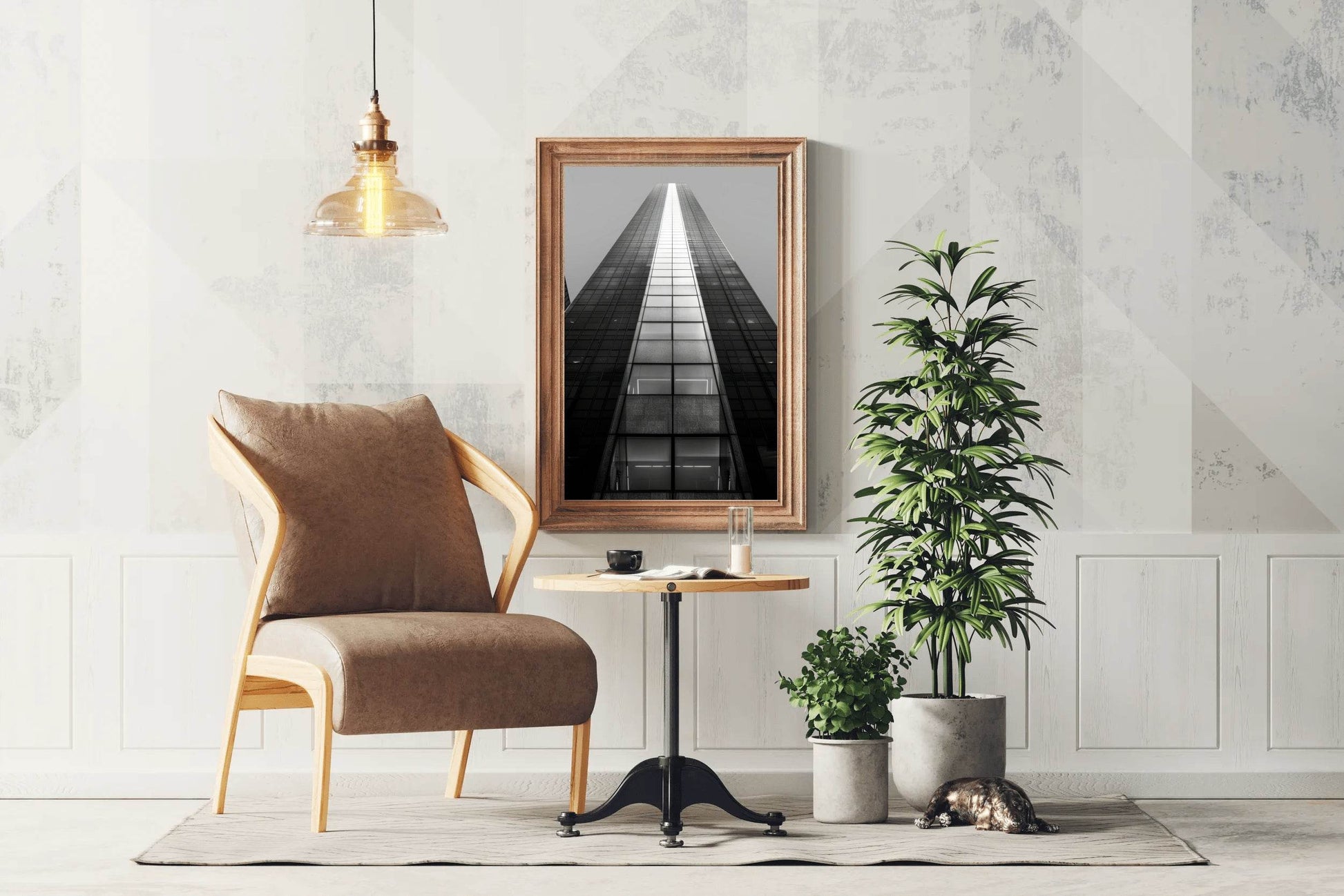 Glass Tower Wall Art - beink online art store