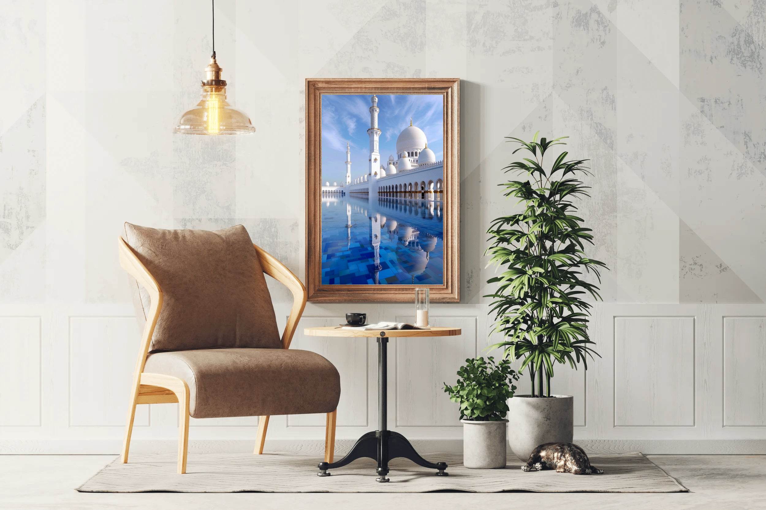 Clear Waters of the Mosque Wall Art - beink online art store