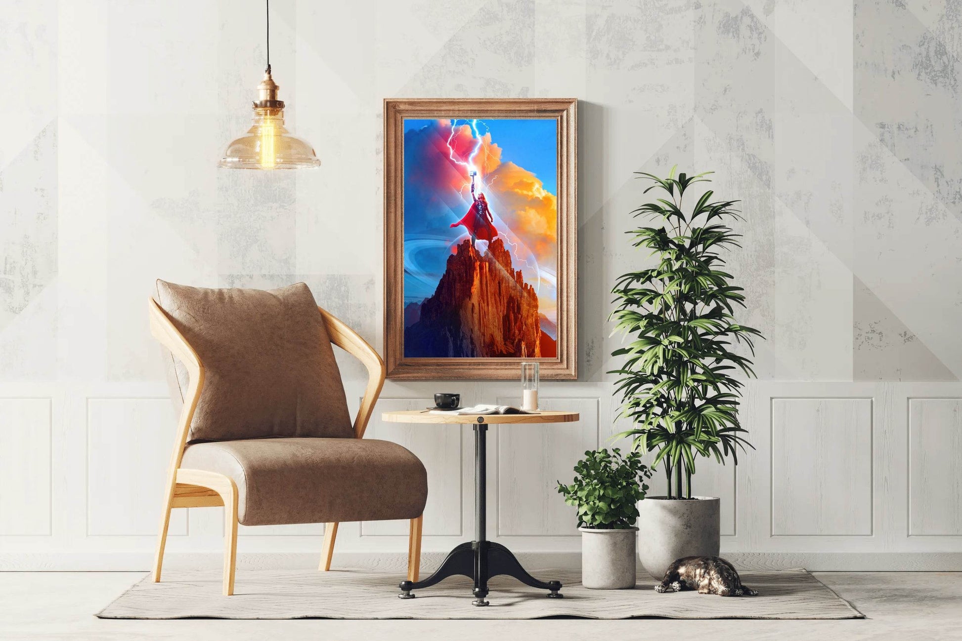 Jane Foster Lady Thor Takes the Mantle Wall Art - beink online art store