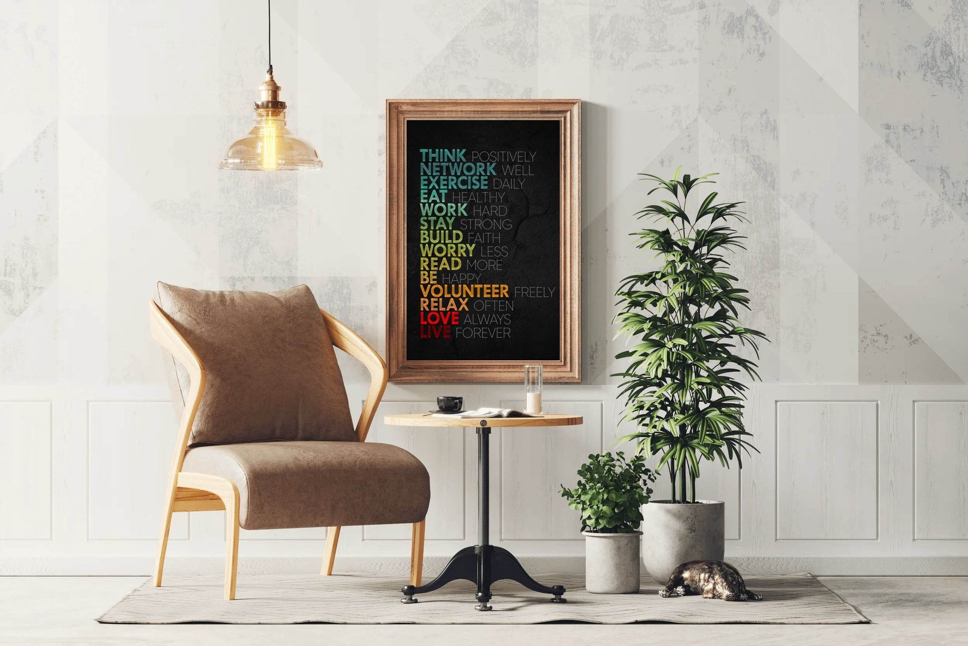 Life Hack Motivational Wall Art - beink online art store