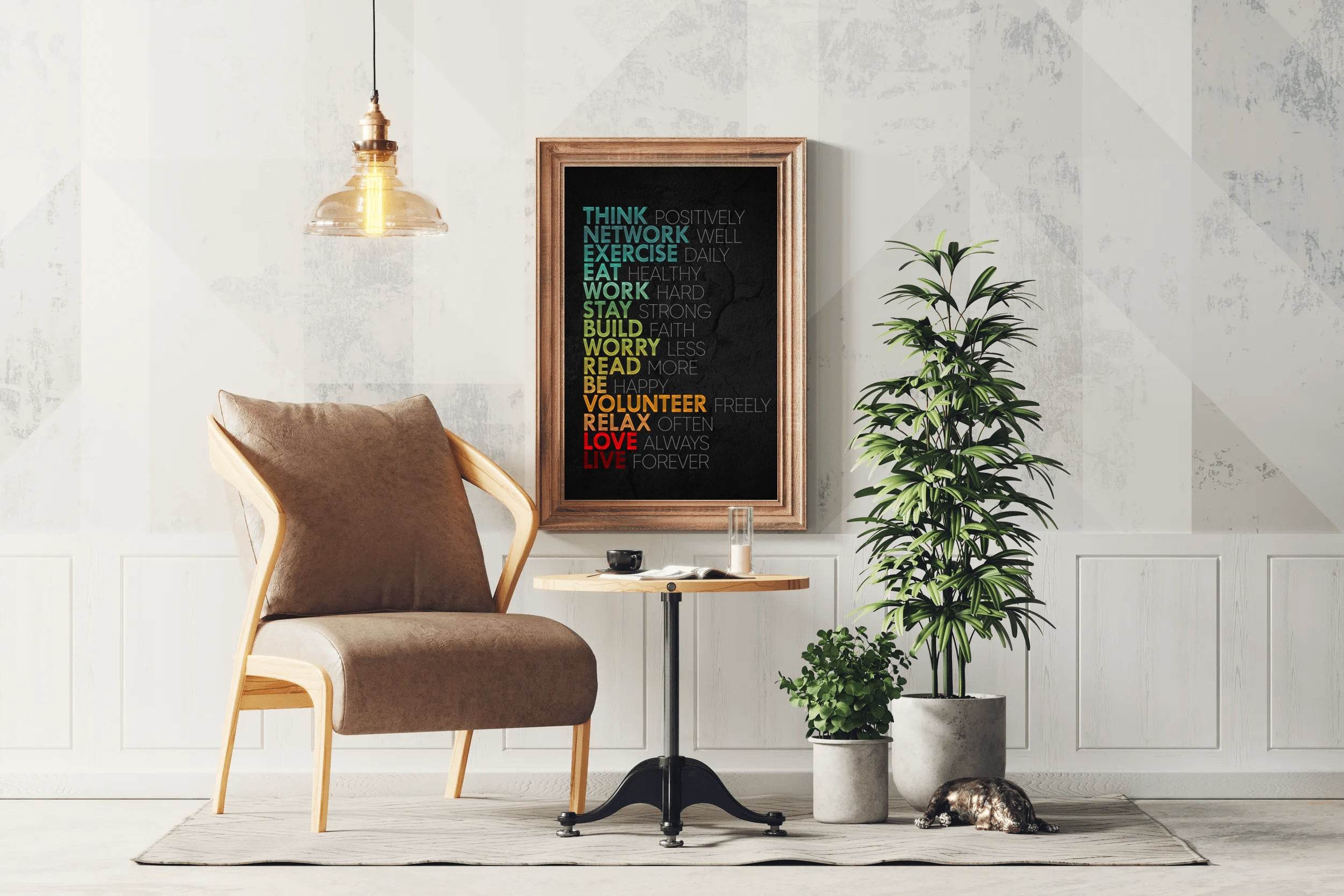 Life Hack Motivational Wall Art - beink online art store