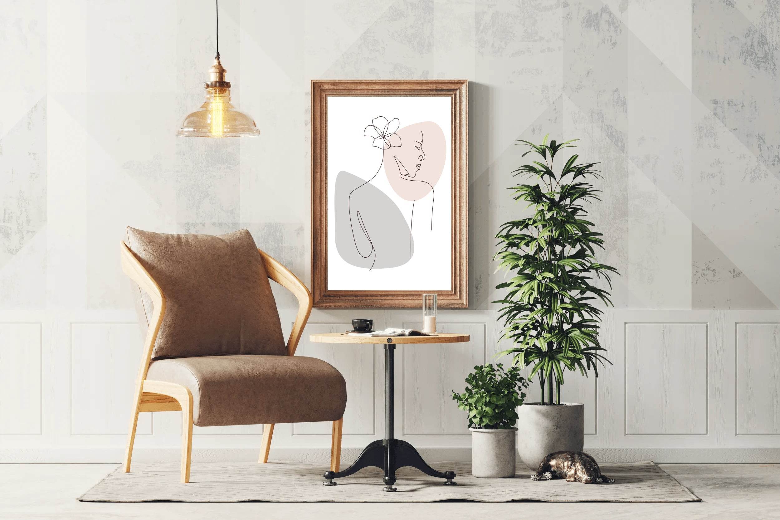 Beautiful Woman's Back Wall Art - beink online art store