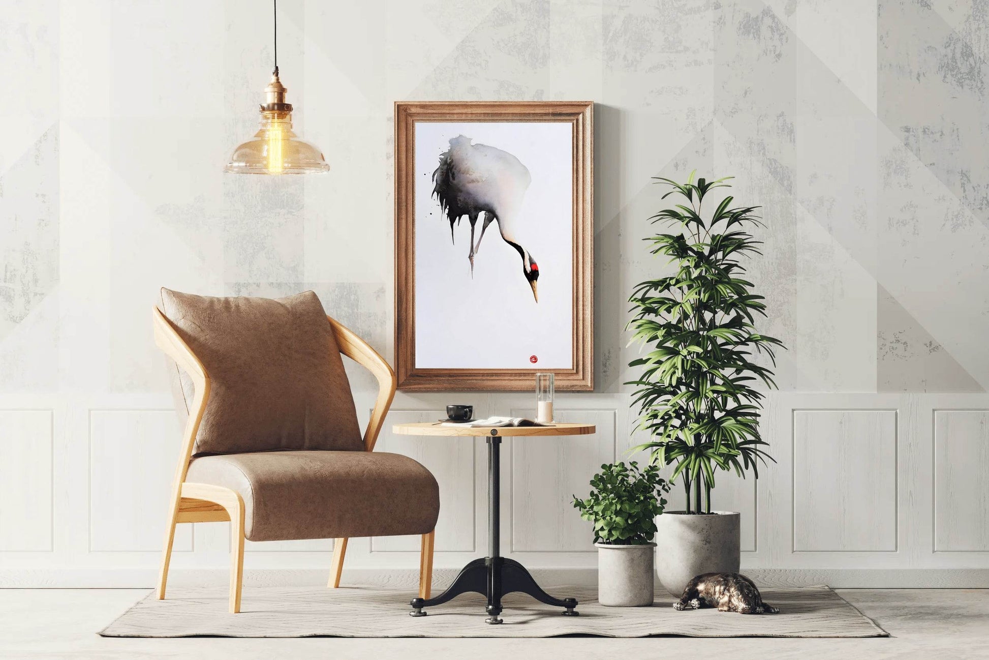 Crane- Gracious Search Modern Wall Art - beink online art store