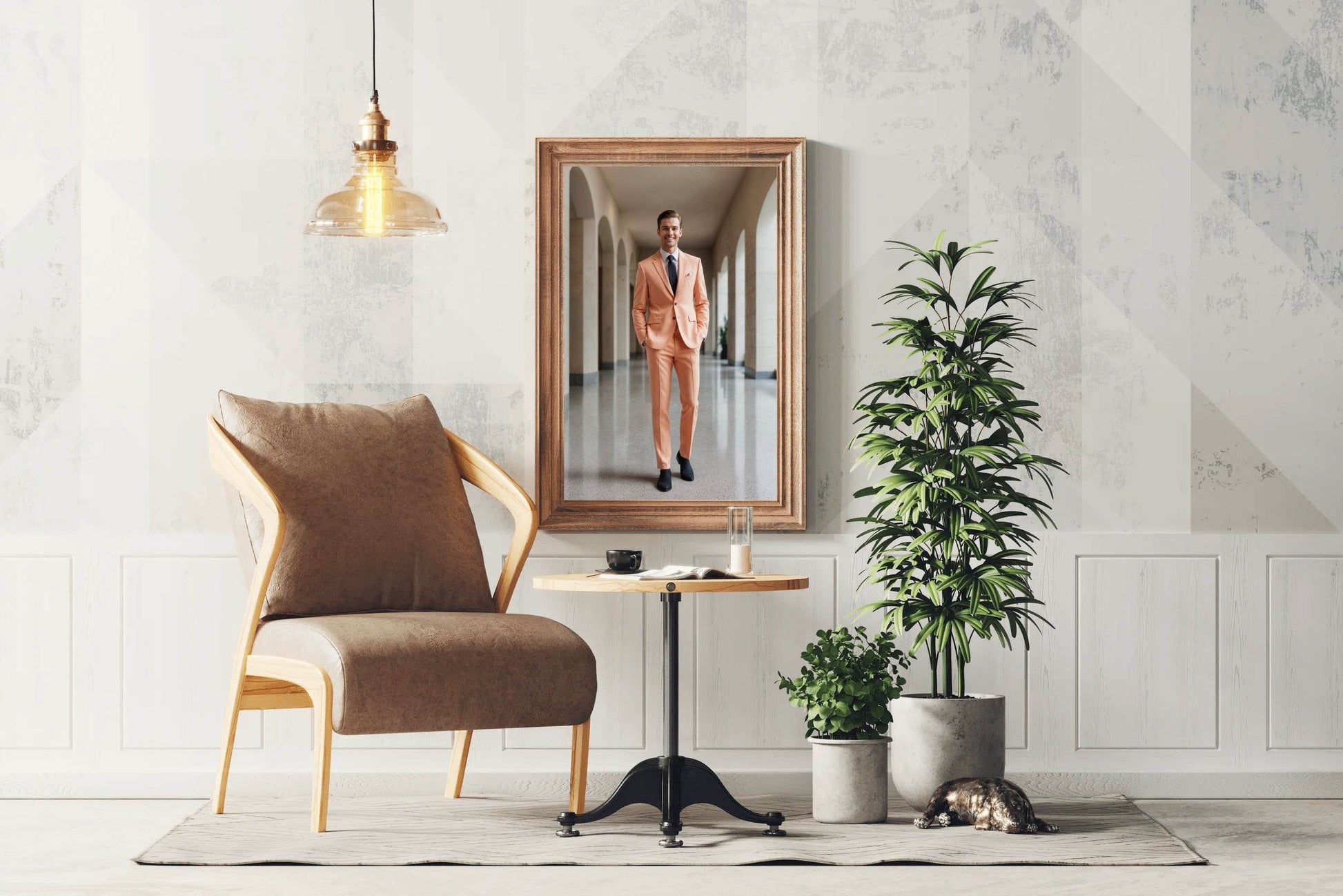 Men Formal Suit Wall Art - beink online art store