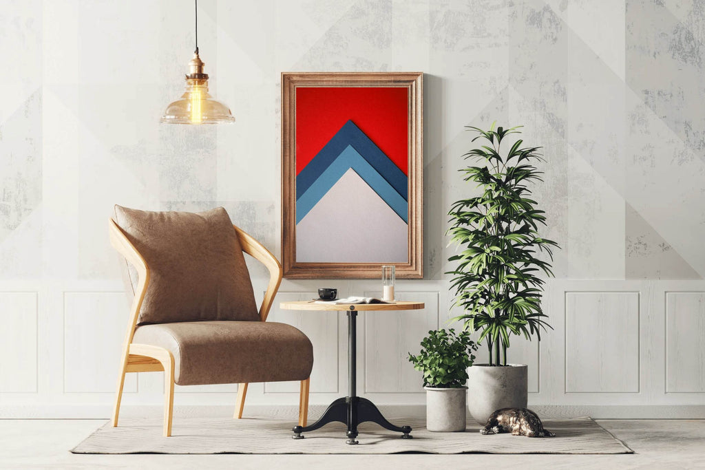 Multicolor Papers Abstract Wall Art - beink online art store