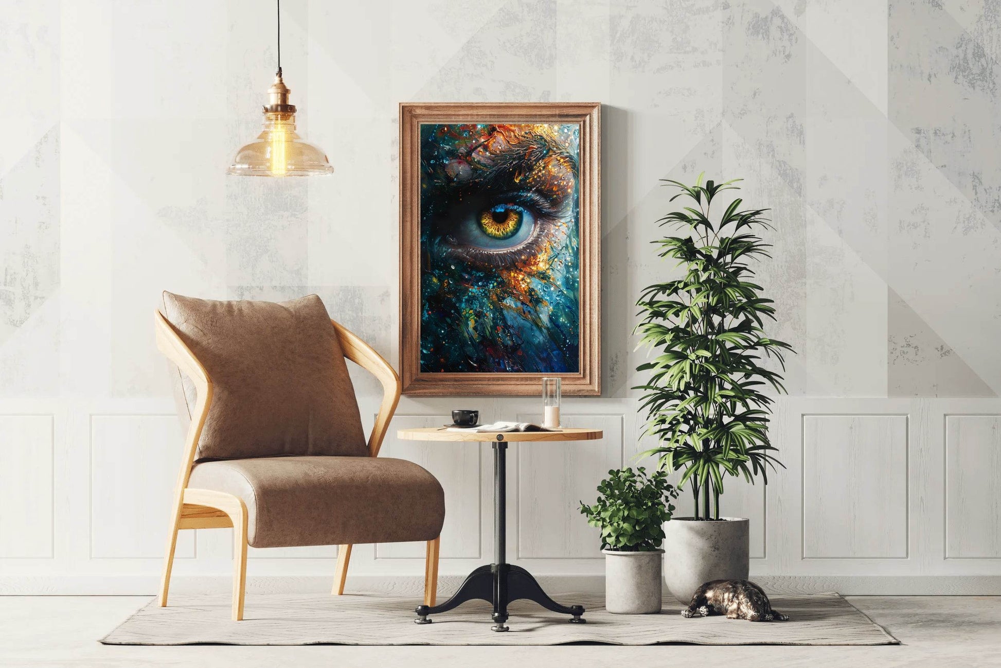 Cosmic Eye Digital Art - beink online art store