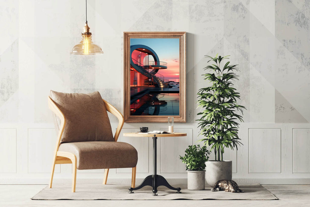 Beautiful MCM House Wall Art - beink online art store