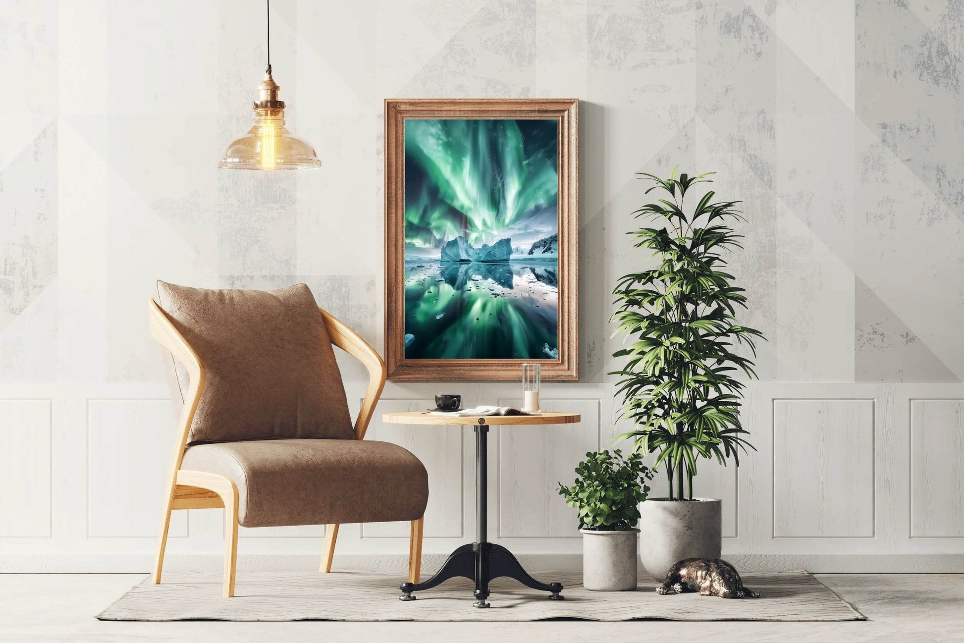 Arctic Lights Reflected Wall Art - beink online art store