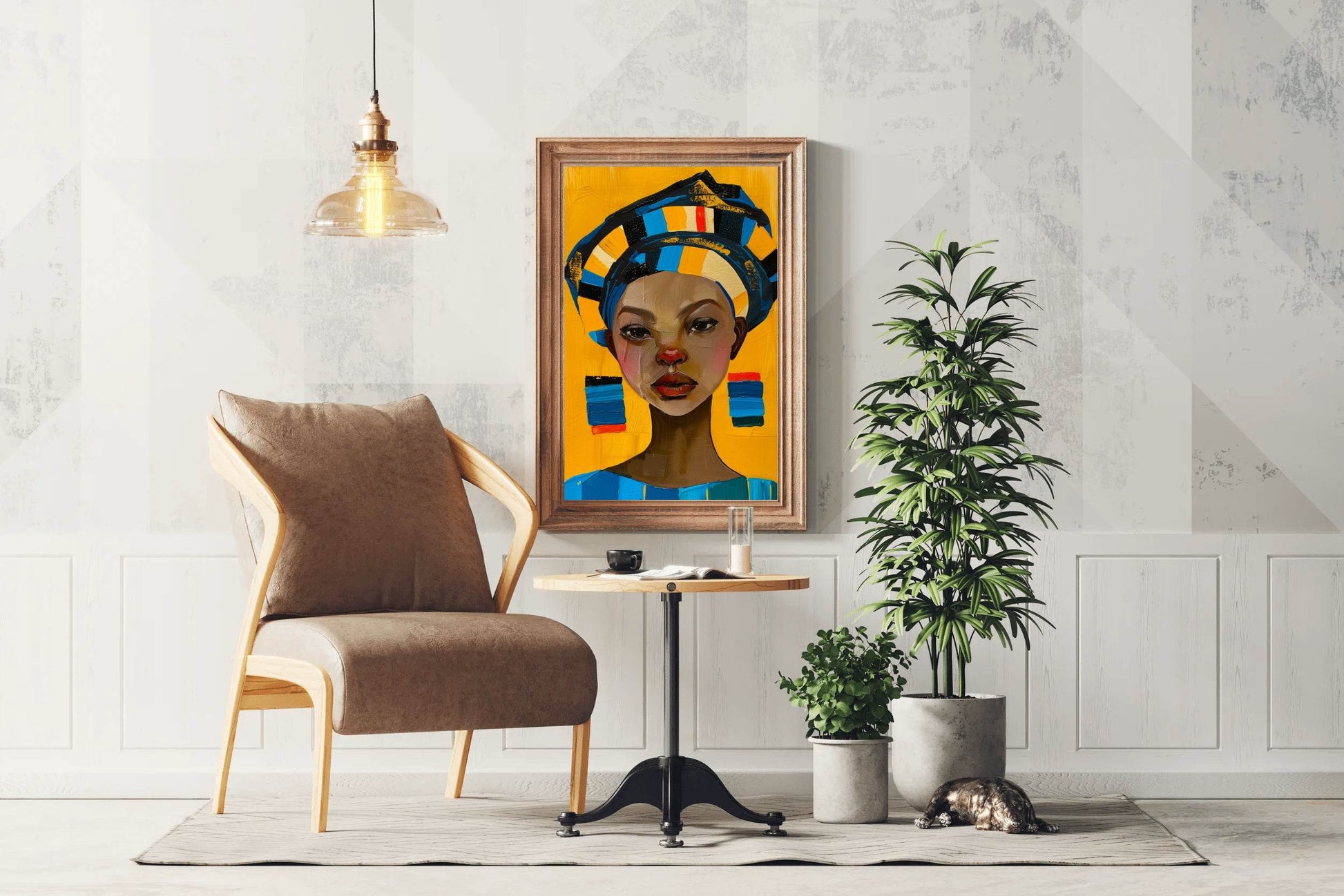 Face Collage Wall Art - beink online art store