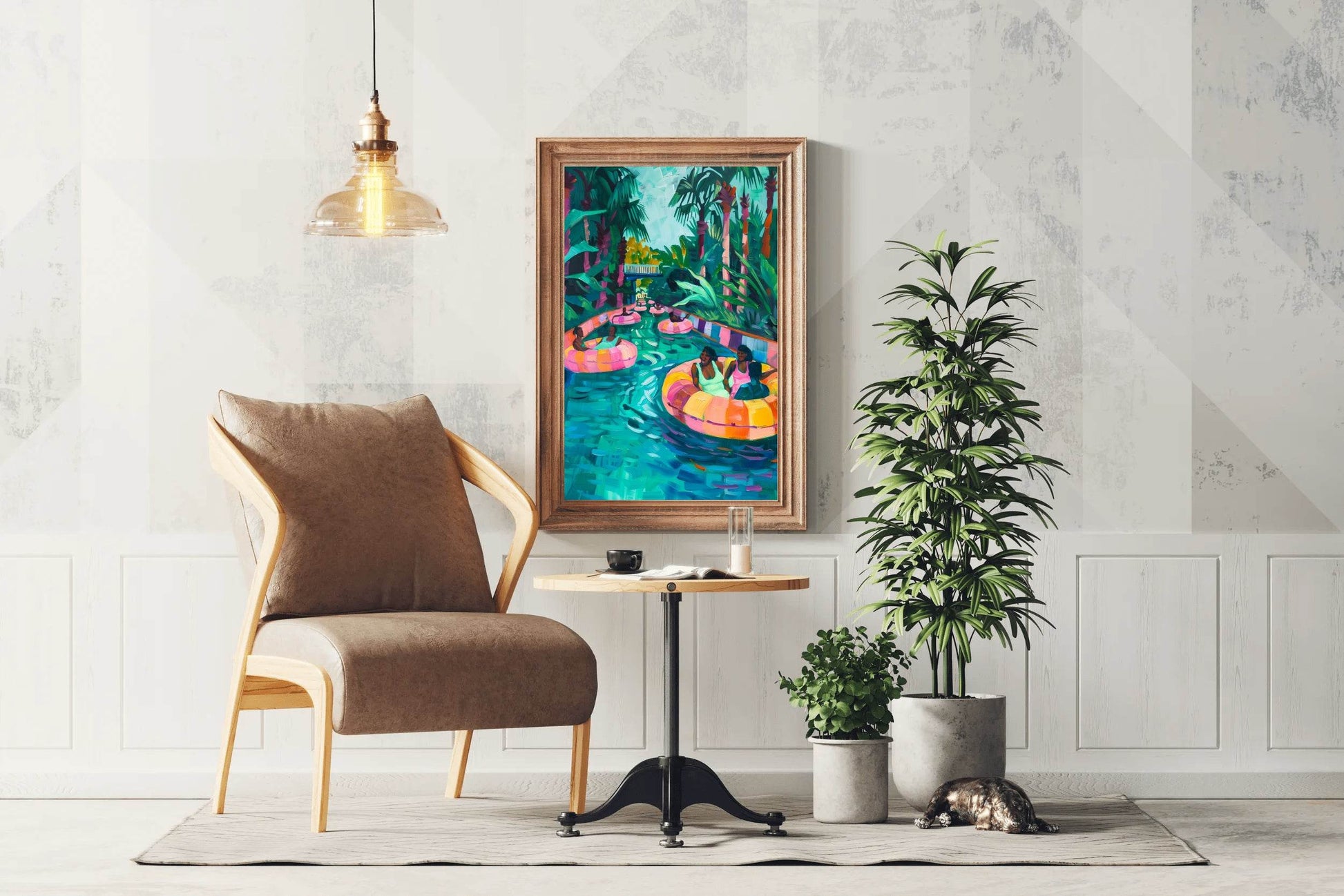 Lazy River Day Wall Art - beink online art store
