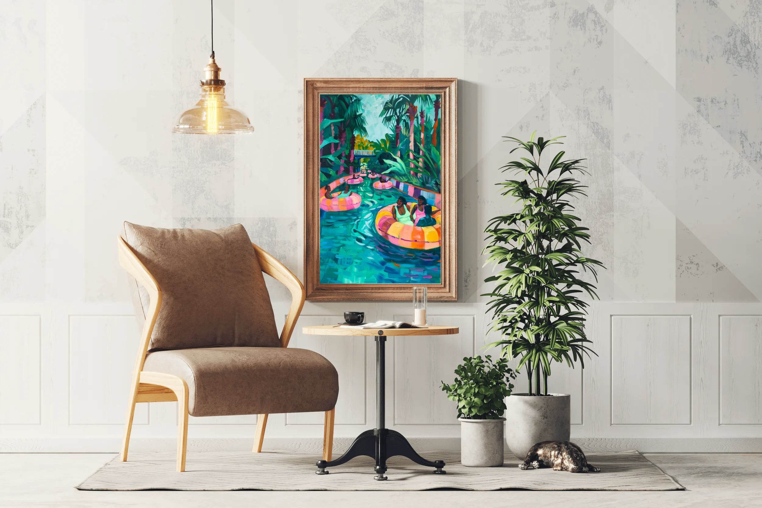 Lazy River Day Wall Art - beink online art store