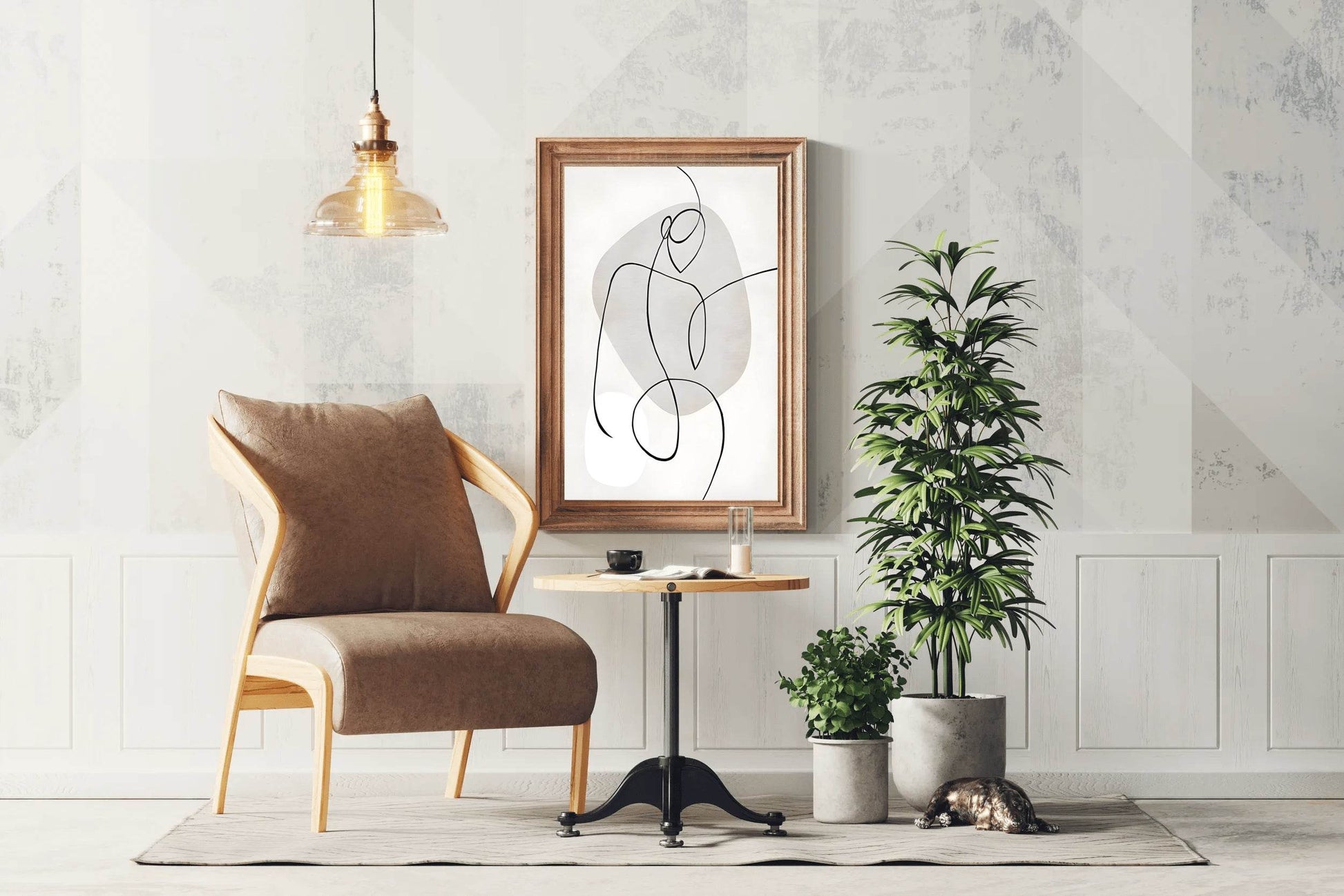 Serene Movement Modern Wall Art - beink online art store