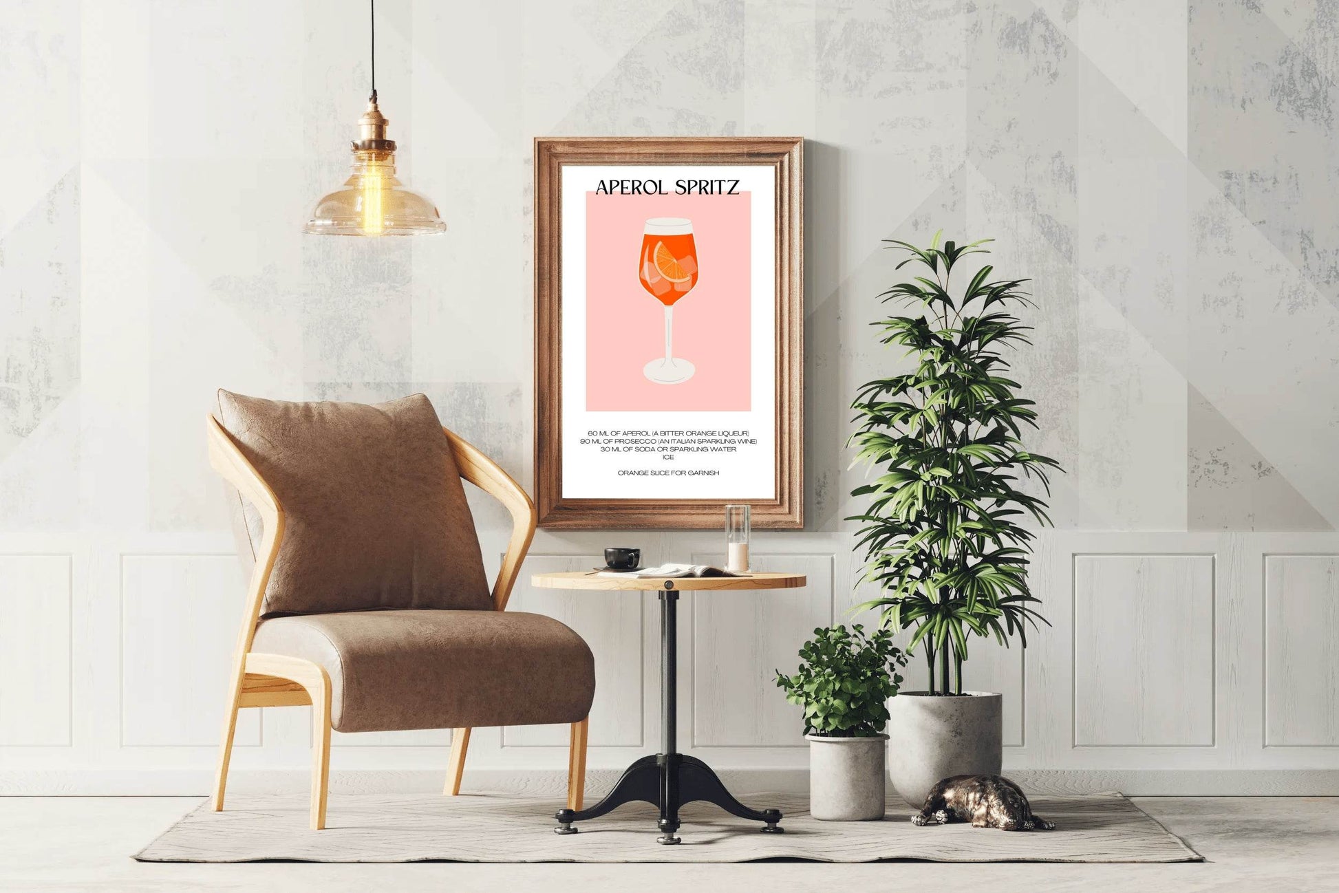Spritz Cocktail Wall Art - beink online art store