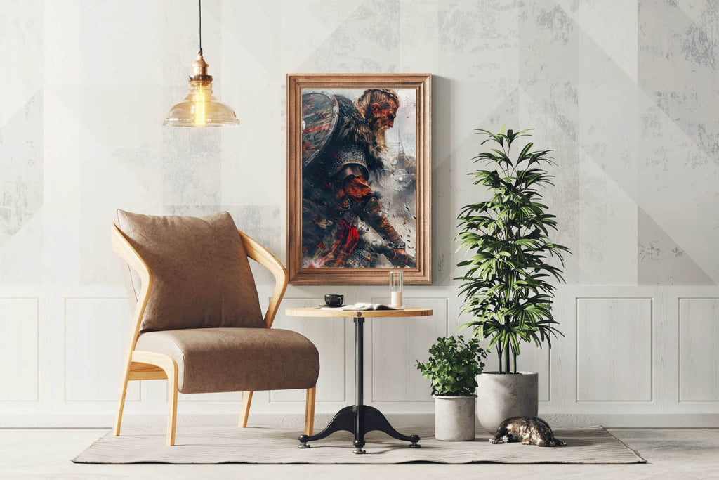 Viking Warrior Digital Art - beink online art store