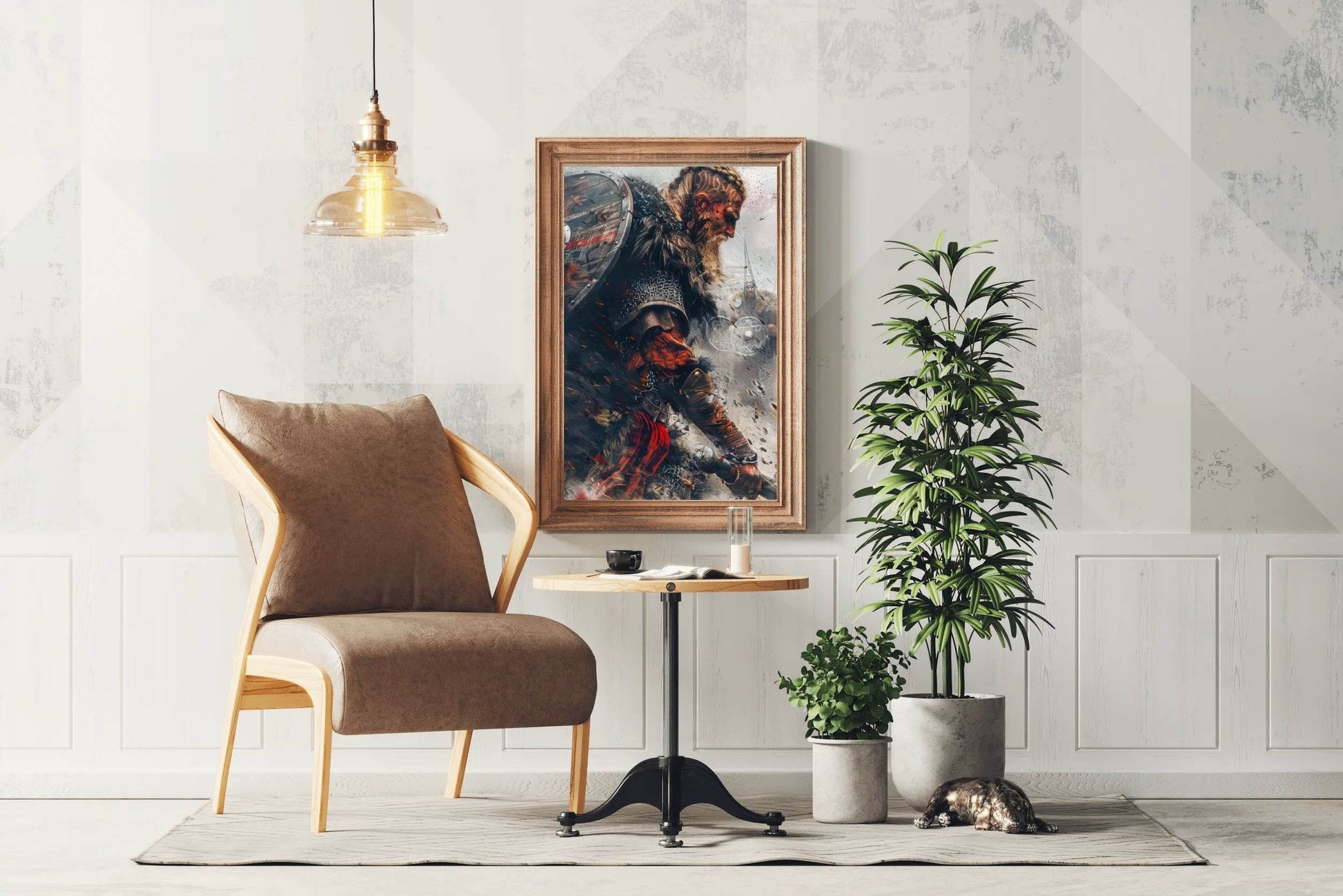 Viking Warrior Digital Art - beink online art store