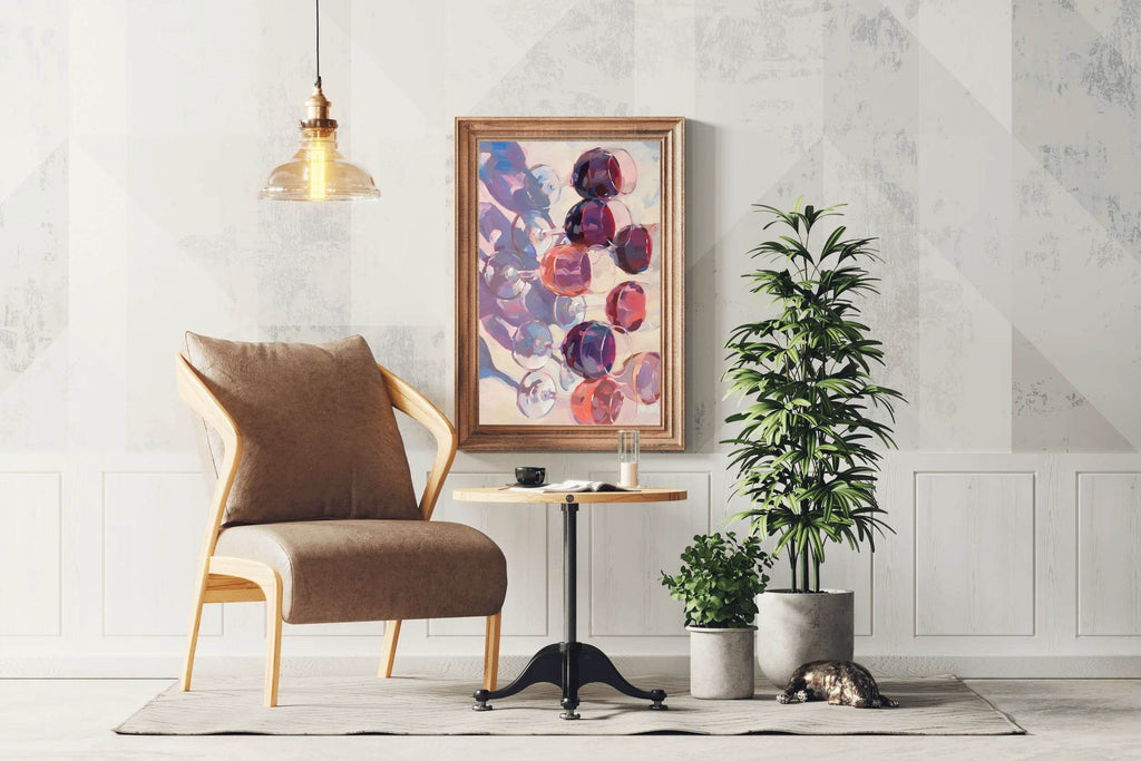 Painting Wine Cocktails Wall Art - beink online art store