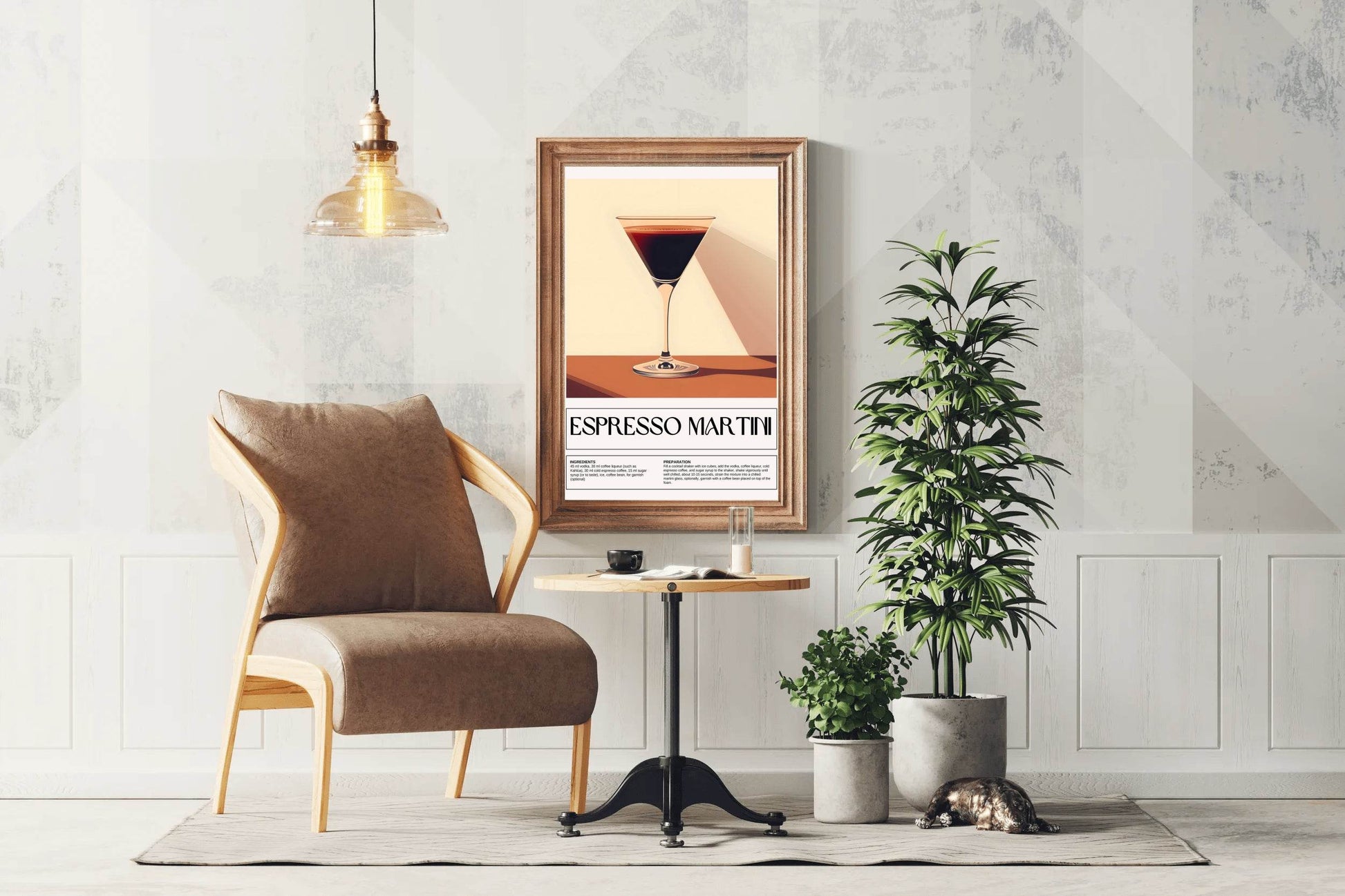 Espresso Martini Wall Art - beink online art store