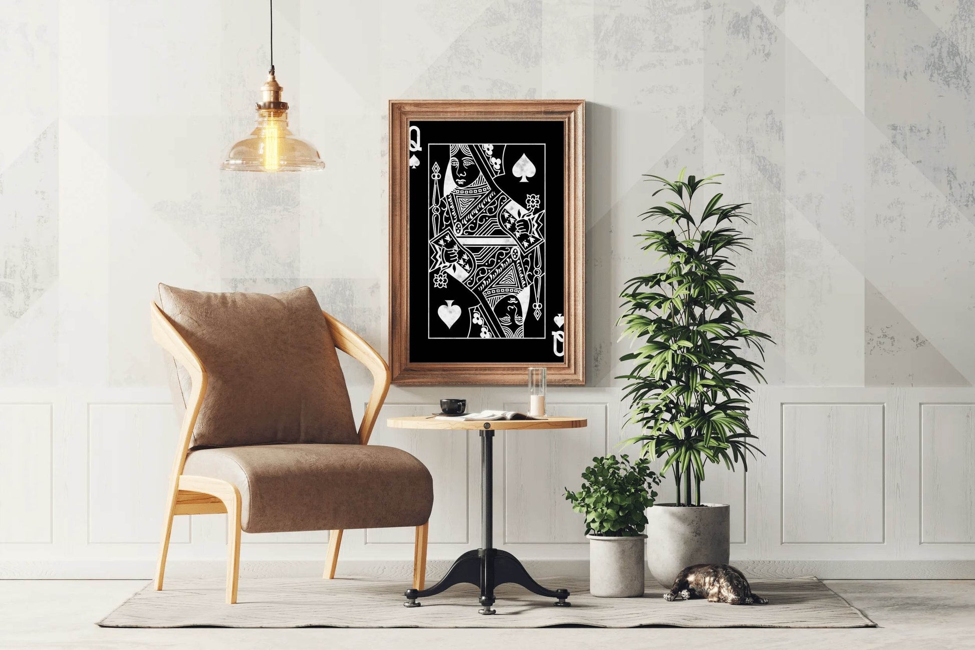 Queen of Spades Wall Art - beink online art store
