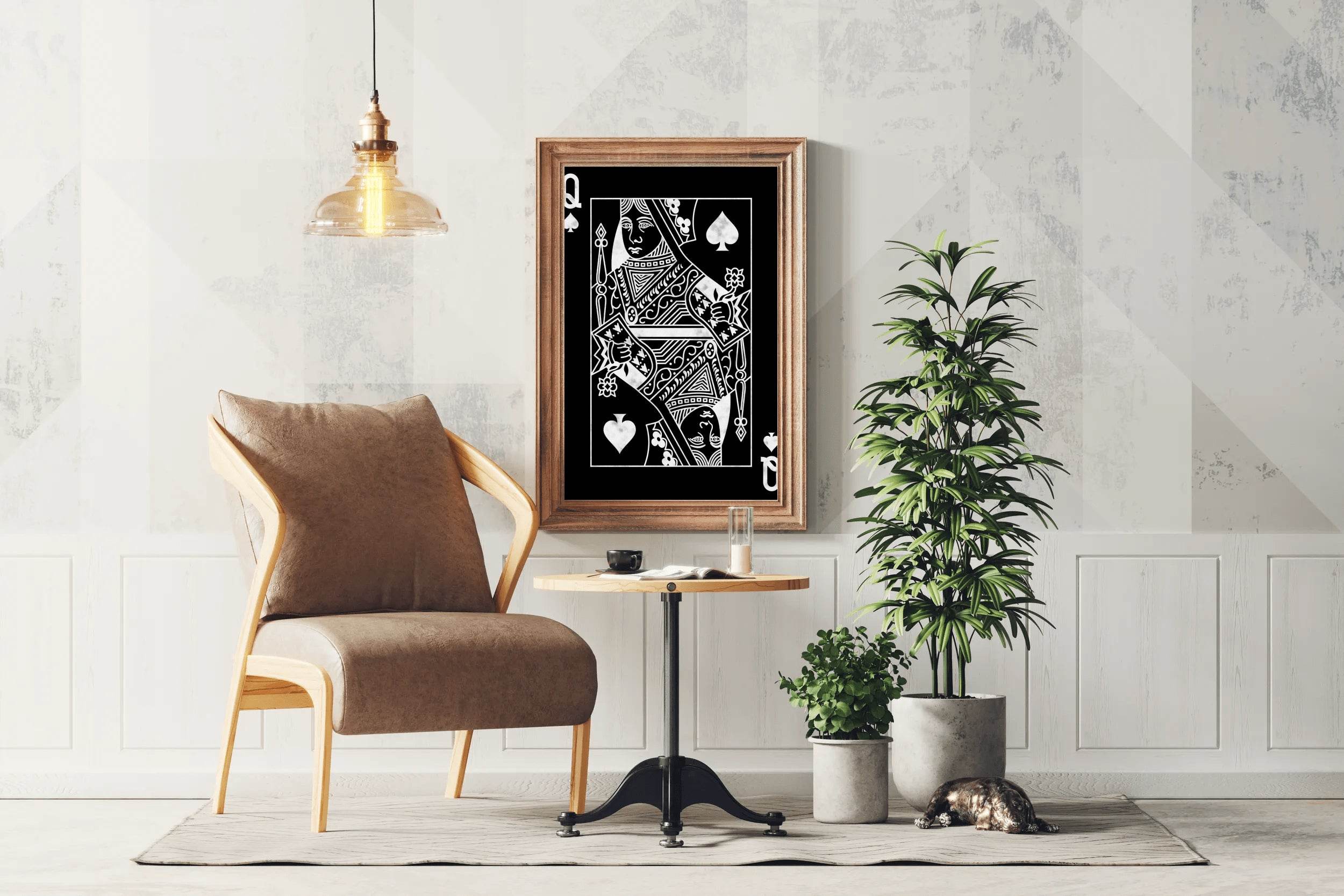 Queen of Spades Wall Art - beink online art store